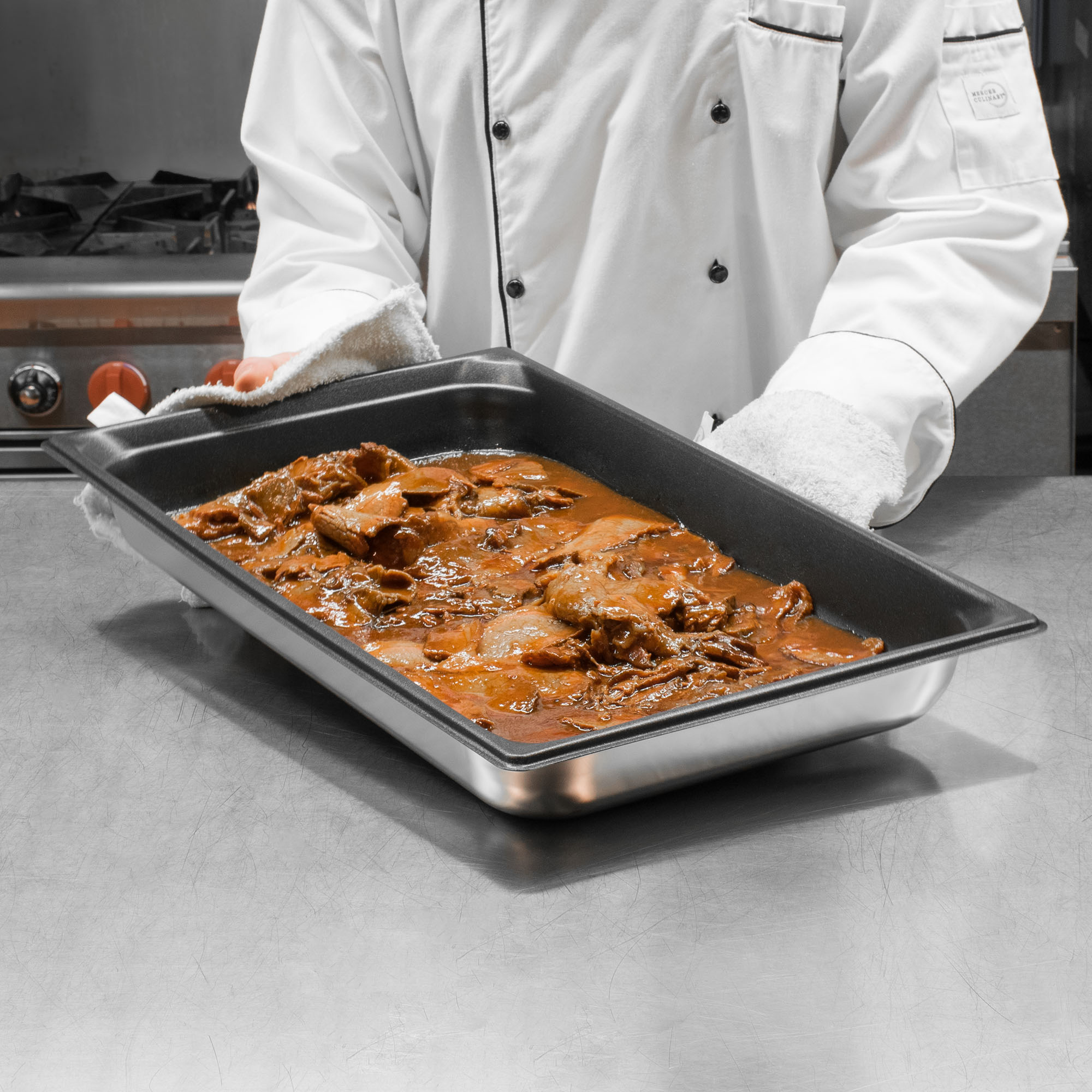 Vollrath, 90027, Steam Table Pan, Stainless Steel, 1/1 Size, Plastic