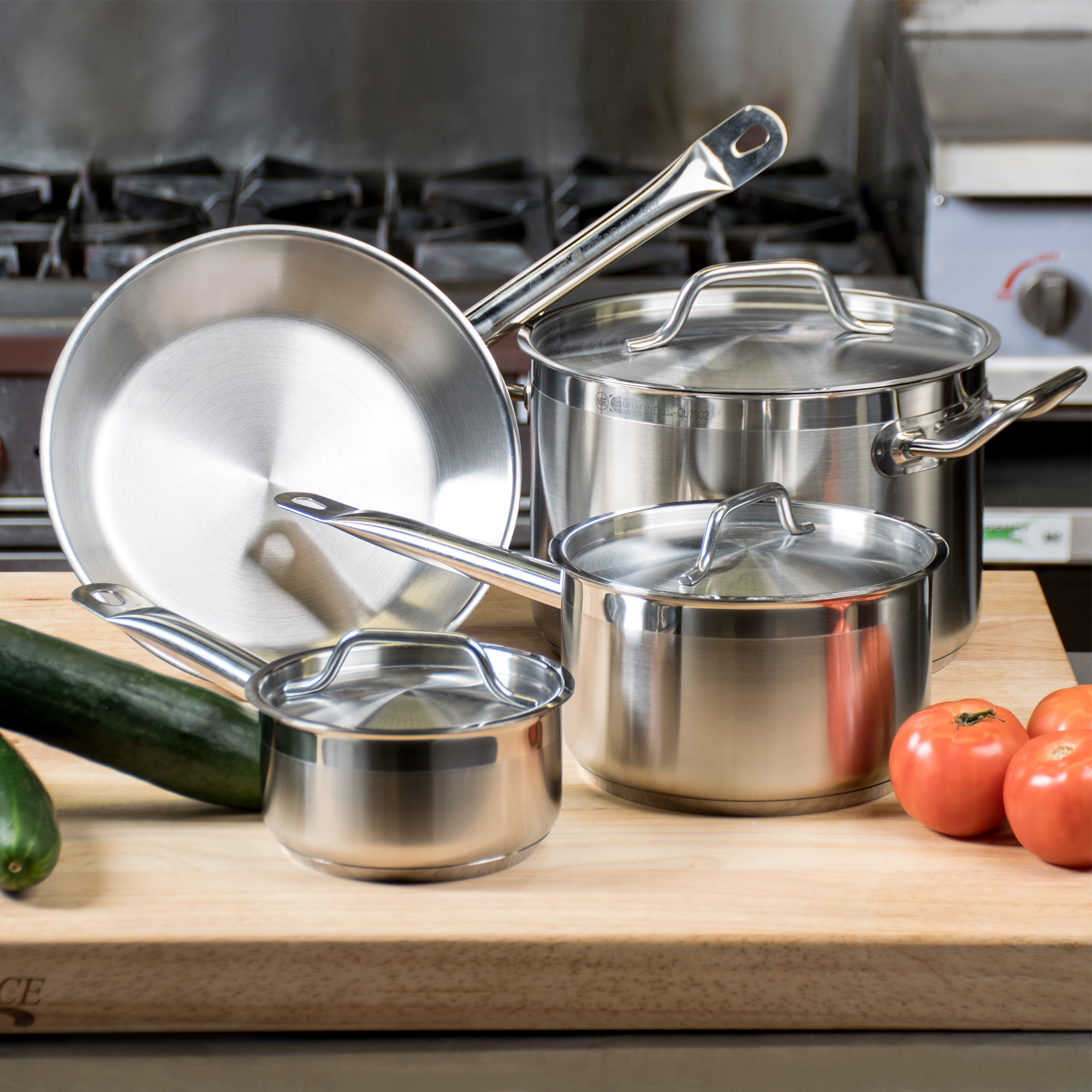 Vollrath, 3822, Pot Pan Set, Stainless Steel