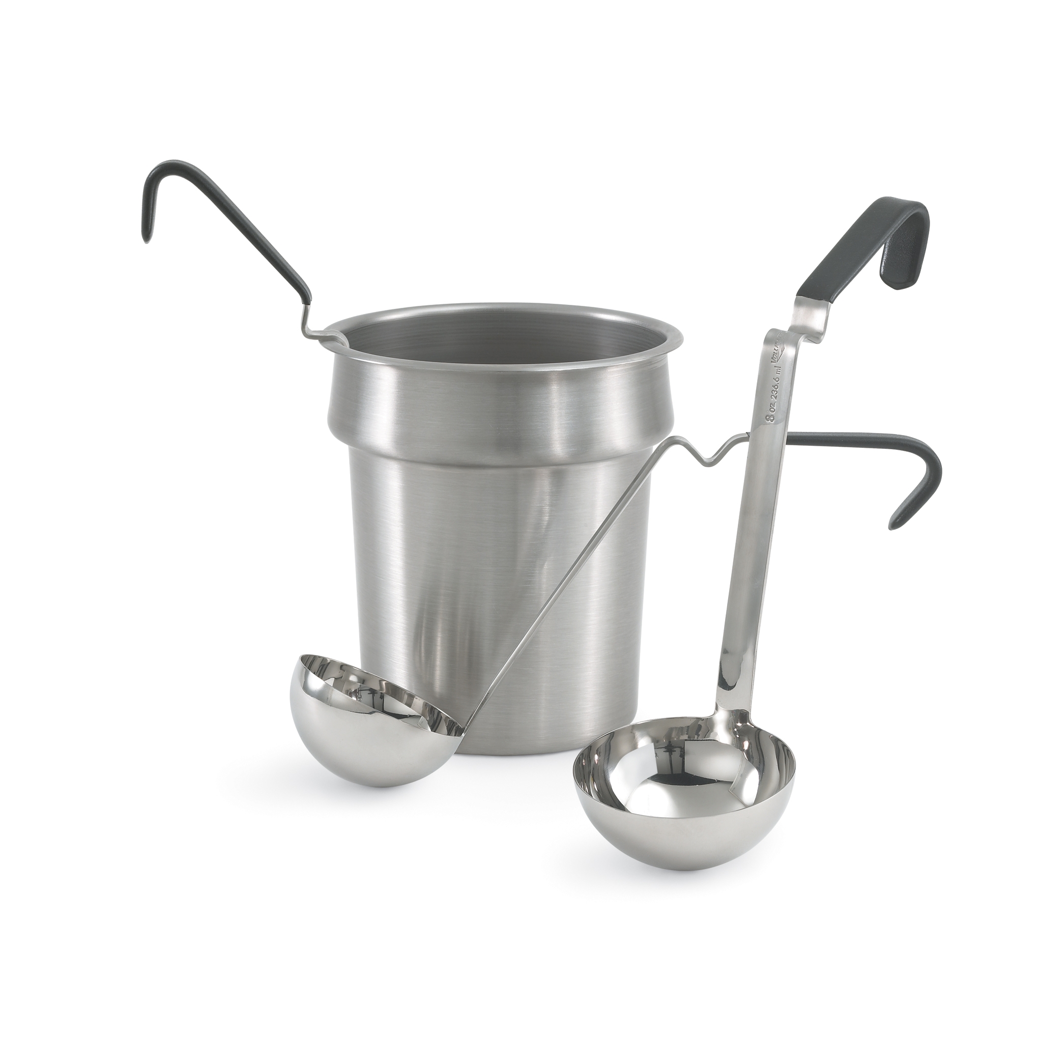 Vollrath, 4980622, Ladle, Serving, Black, Stainless Steel