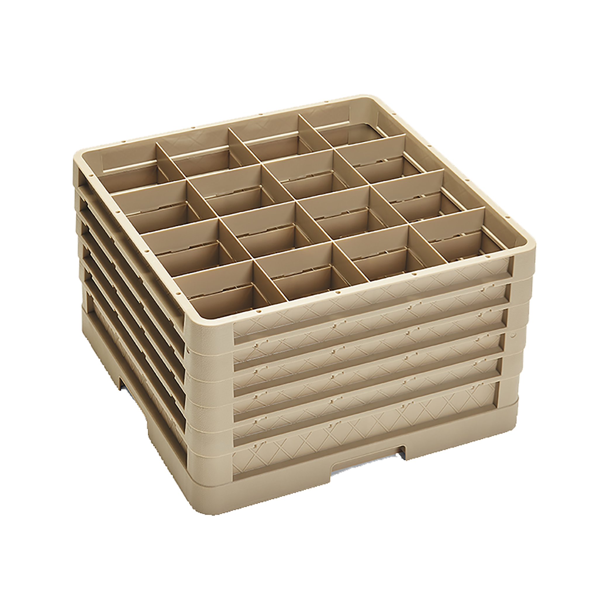 Vollrath, CR8DDDDD, Dishwasher Rack, Glass Compartment