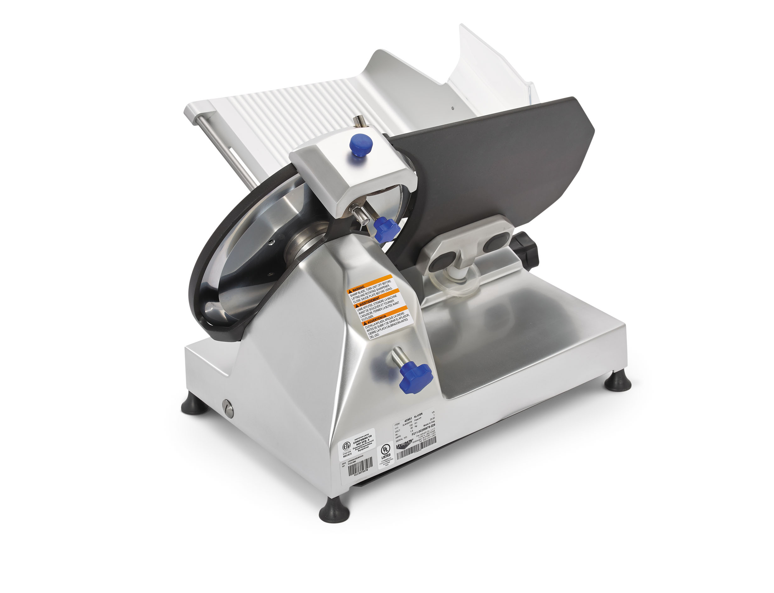 Vollrath, 40951, Food Slicer, Electric, Anodized Aluminum