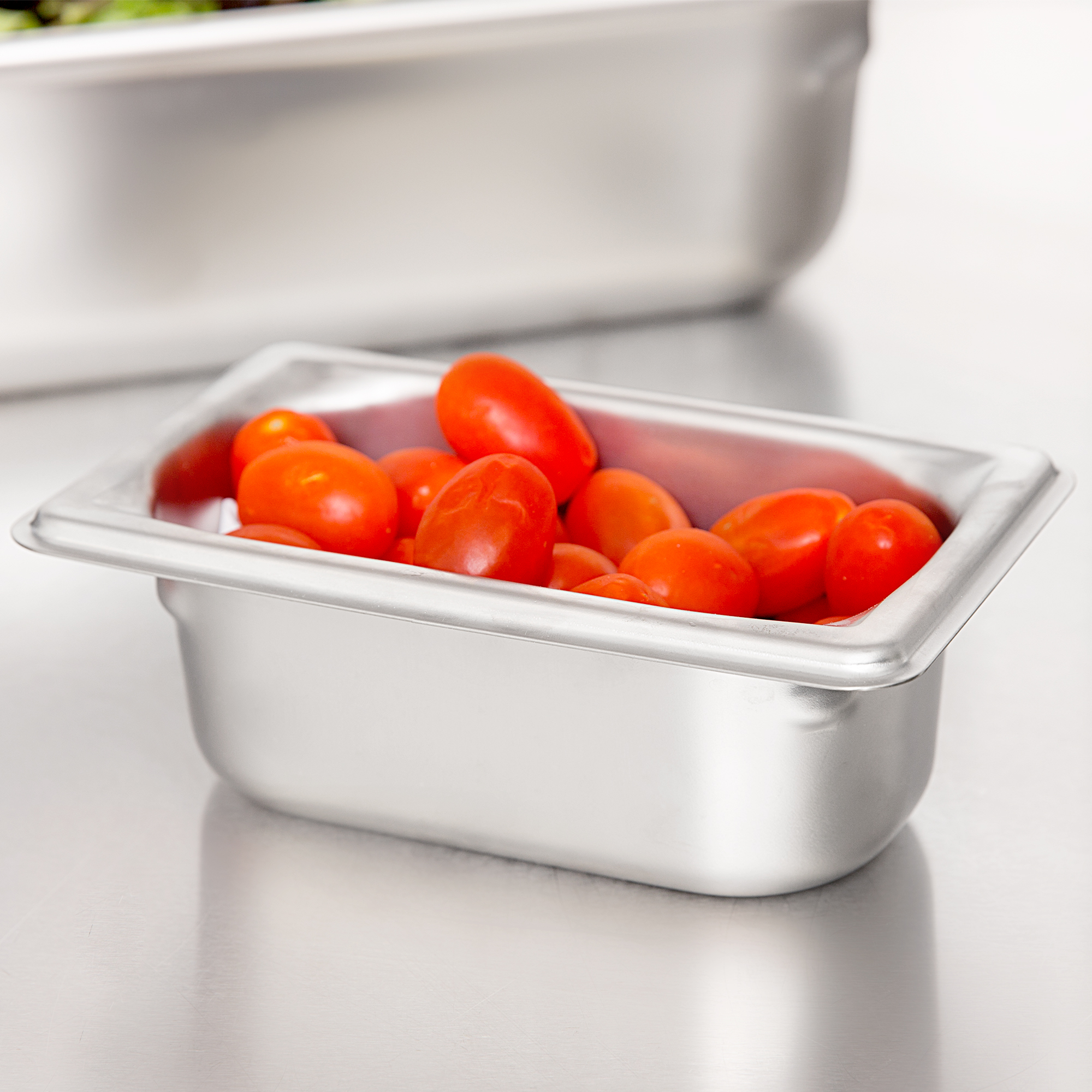 Vollrath, 90922, Steam Table Pan, Stainless Steel, 1/9 Size, Plastic