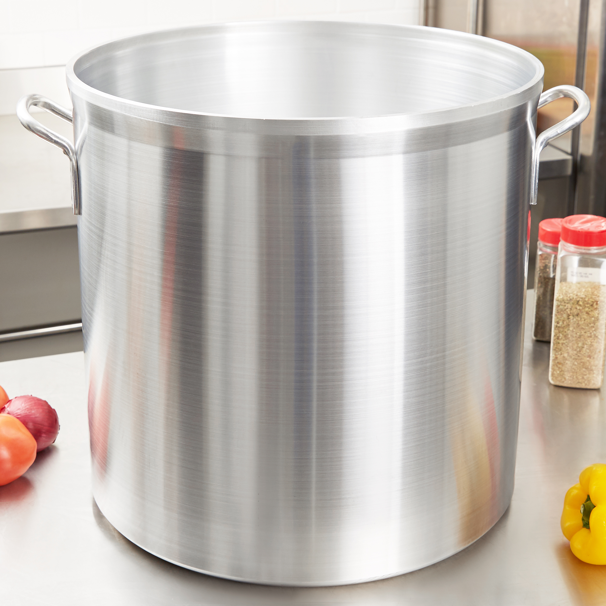 Vollrath, 68680, Stock Pot, 80 Quart, Aluminum, Made In USA
