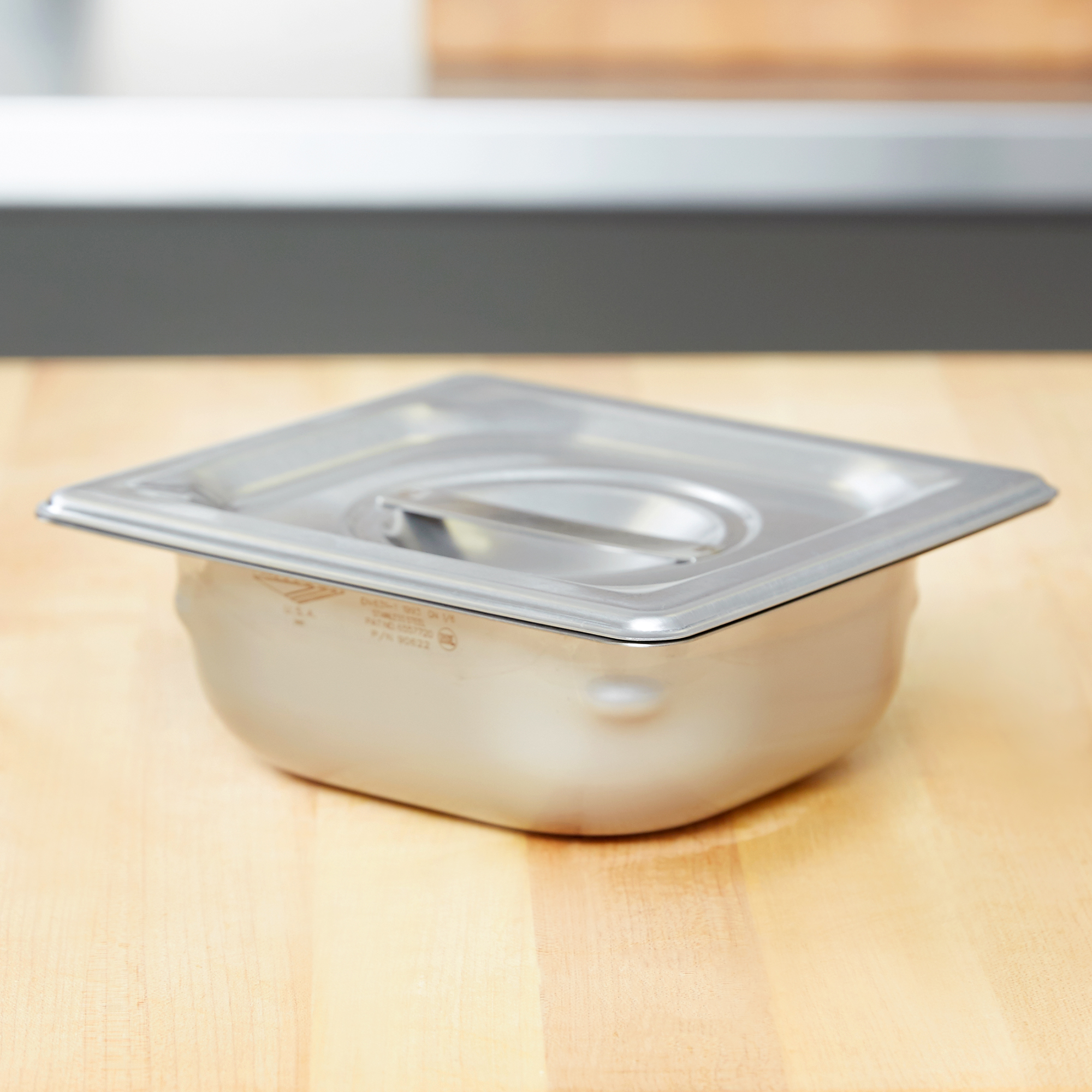 Vollrath, 90622, Steam Table Pan, Stainless Steel, 1/6 Size, Plastic