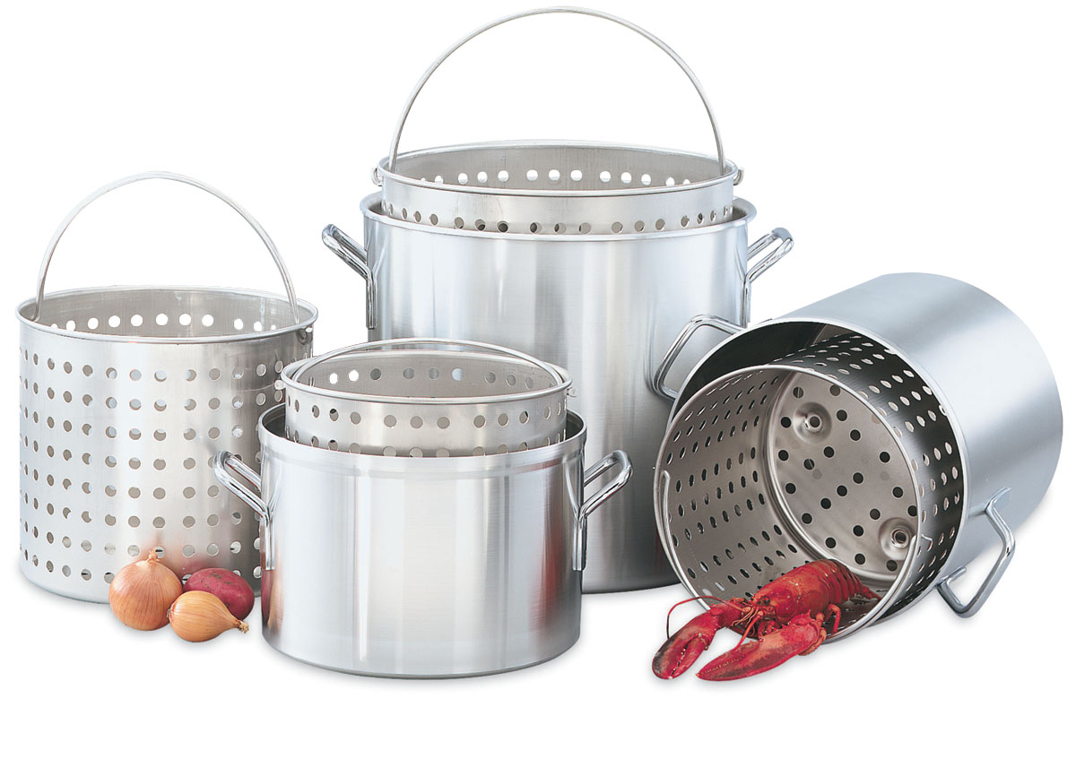 Vollrath, 68270, Steamer Basket / Boiler Set