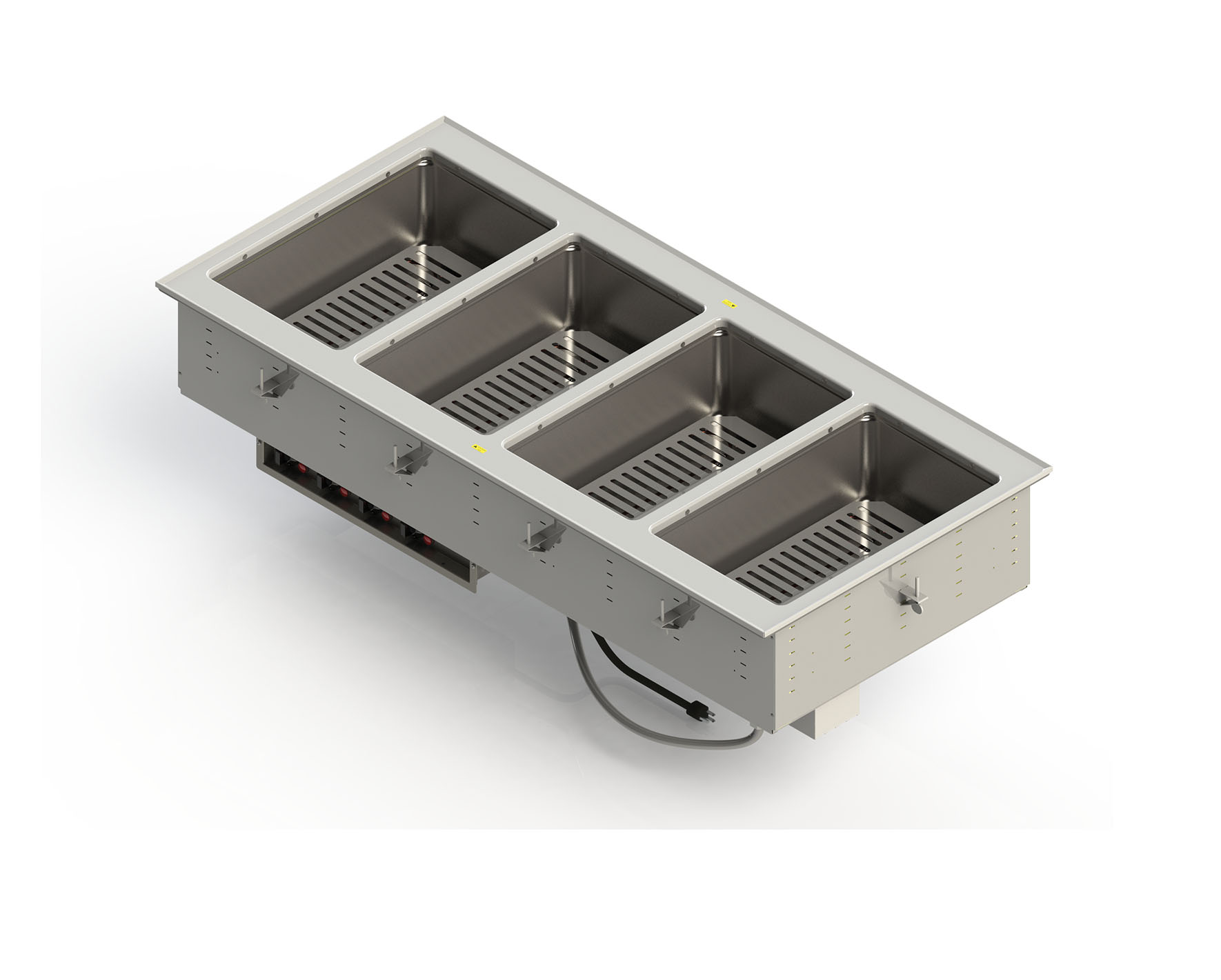 Vollrath, FC-4DH-04208-I, Hot Food Well Unit, Drop-In, Electric