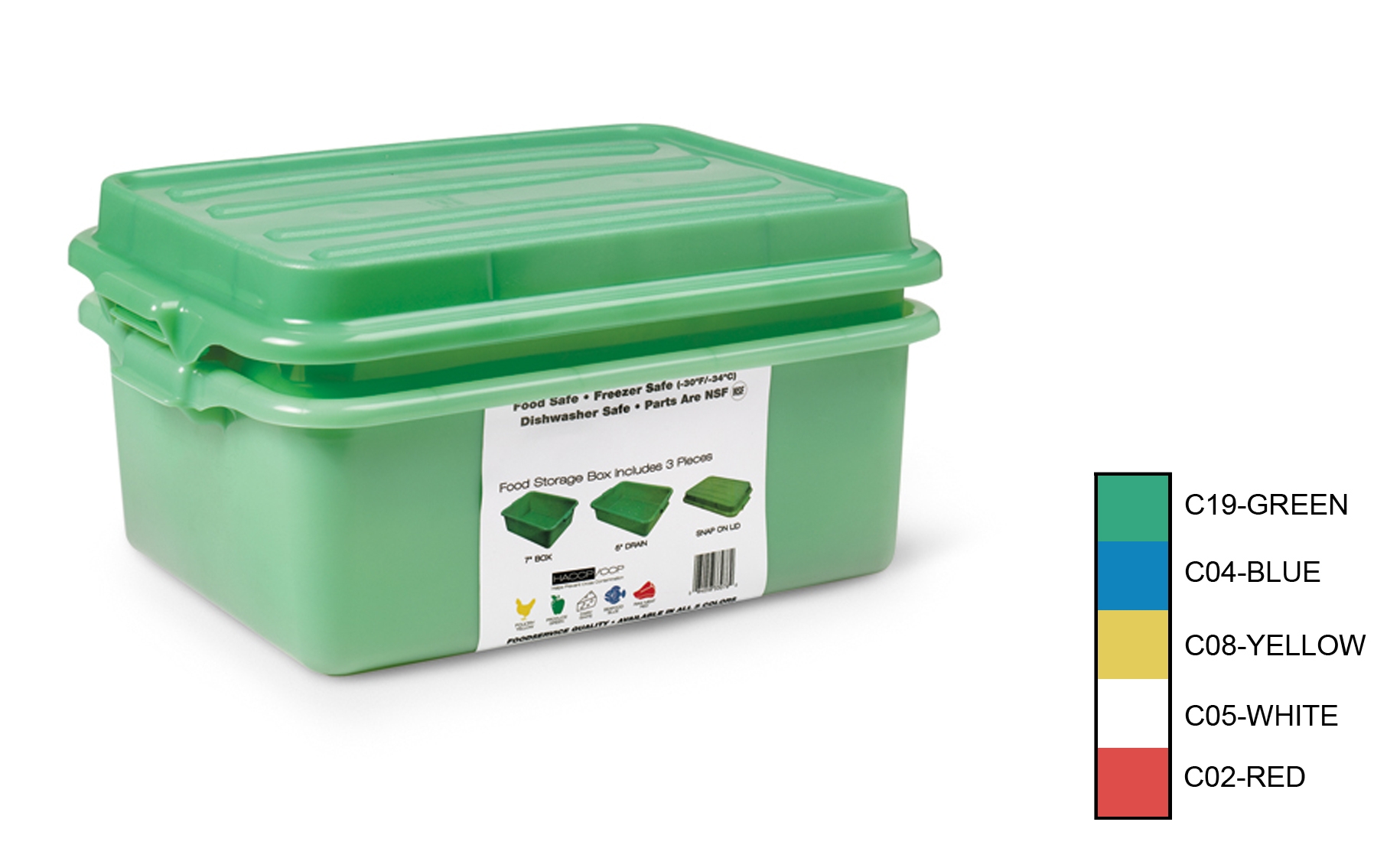 Vollrath, 1535BRS6-C08, Food Storage Container, Box