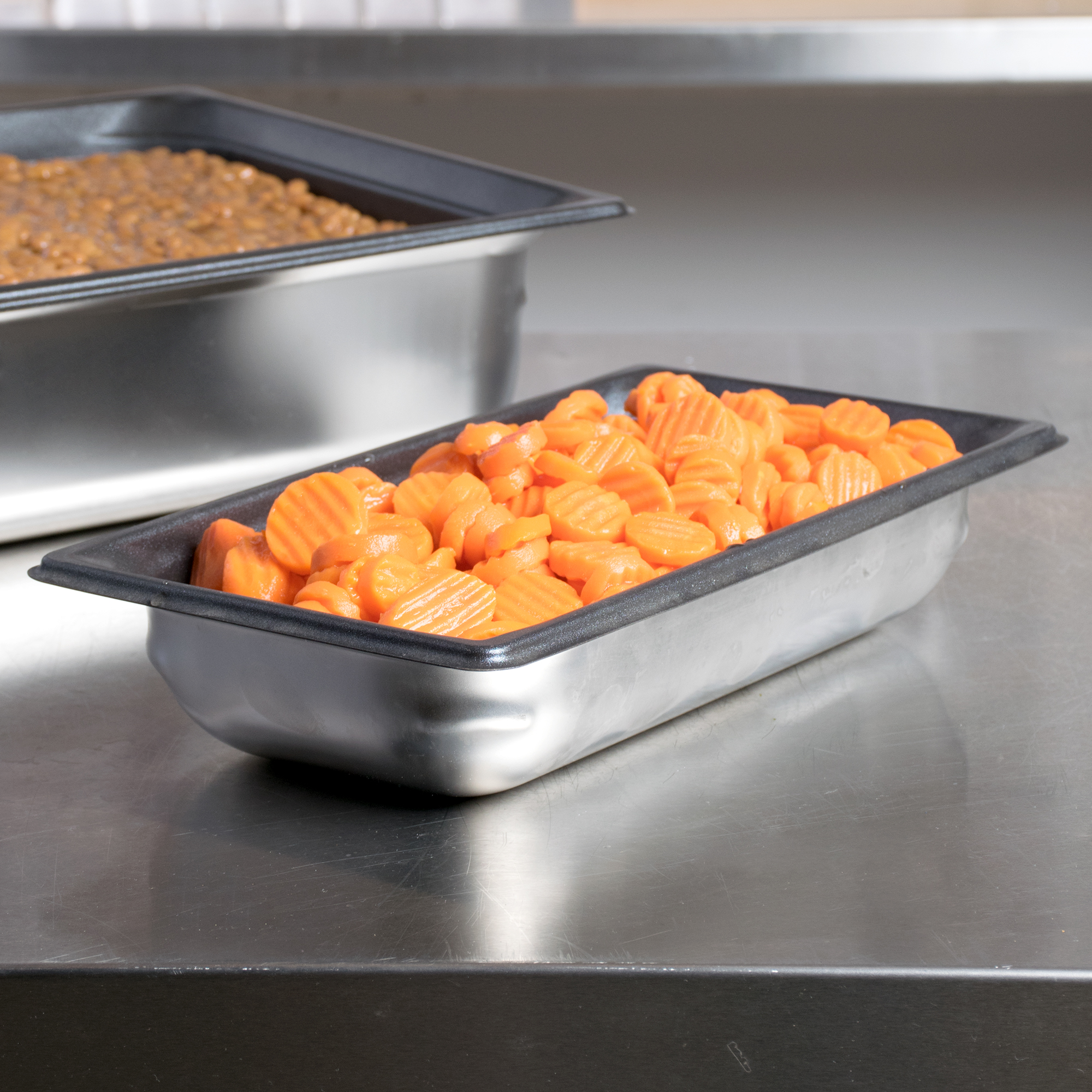 Vollrath, 90327, Steam Table Pan, Stainless Steel, 1/3 Size, Plastic