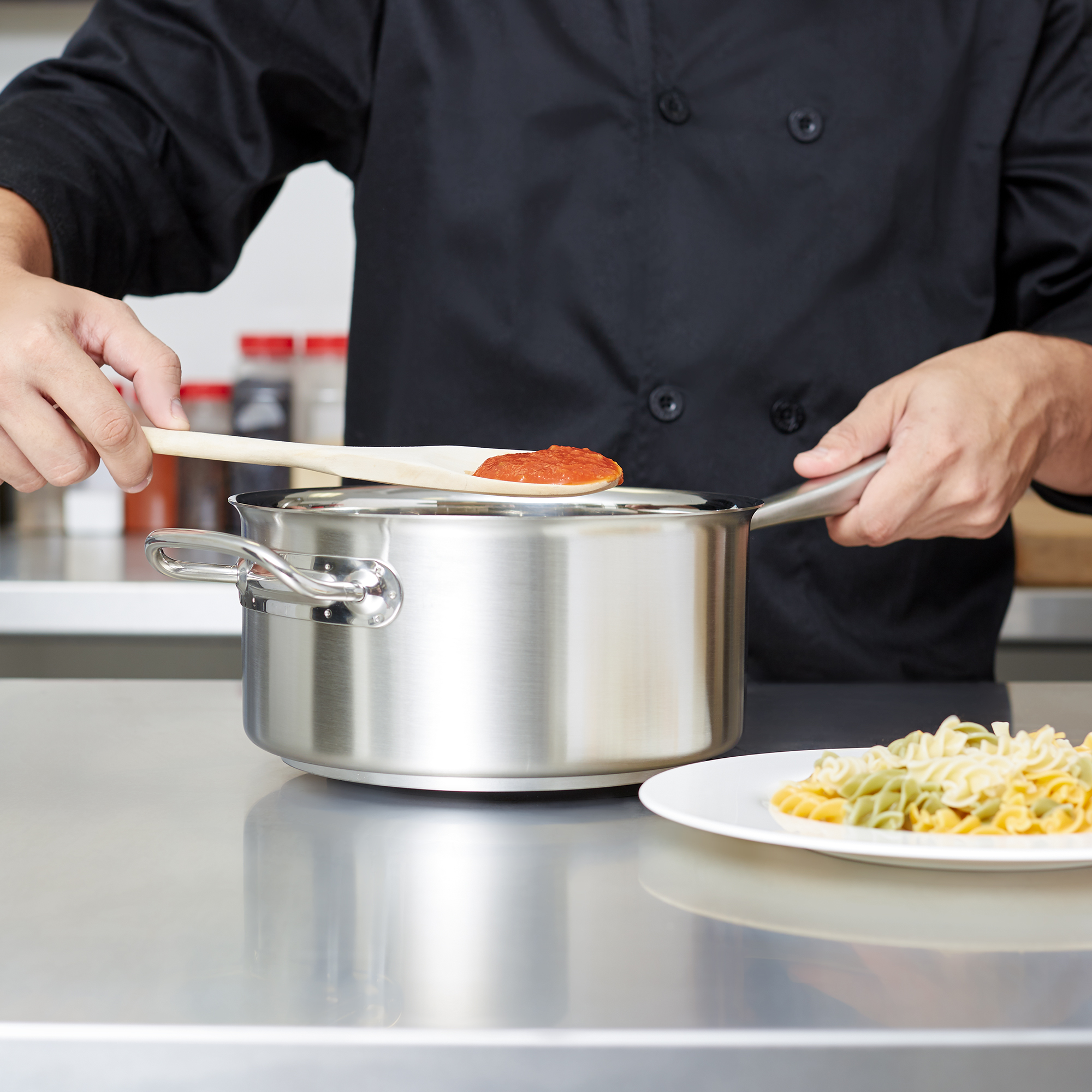 Vollrath, 47742, Sauce Pan, 4-1/4 Quart, Aluminum