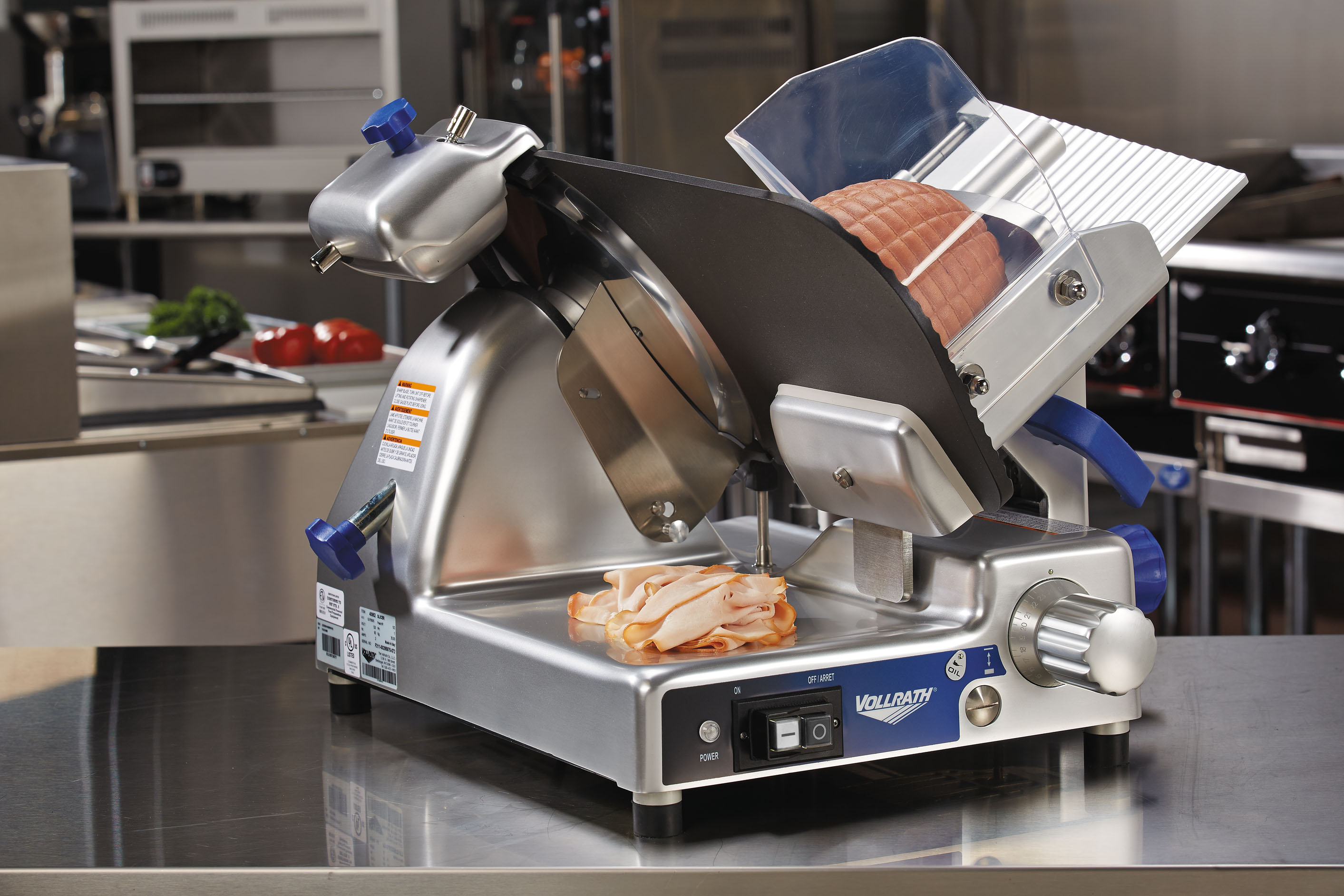 Vollrath, 40952, Food Slicer, Electric, Anodized Aluminum