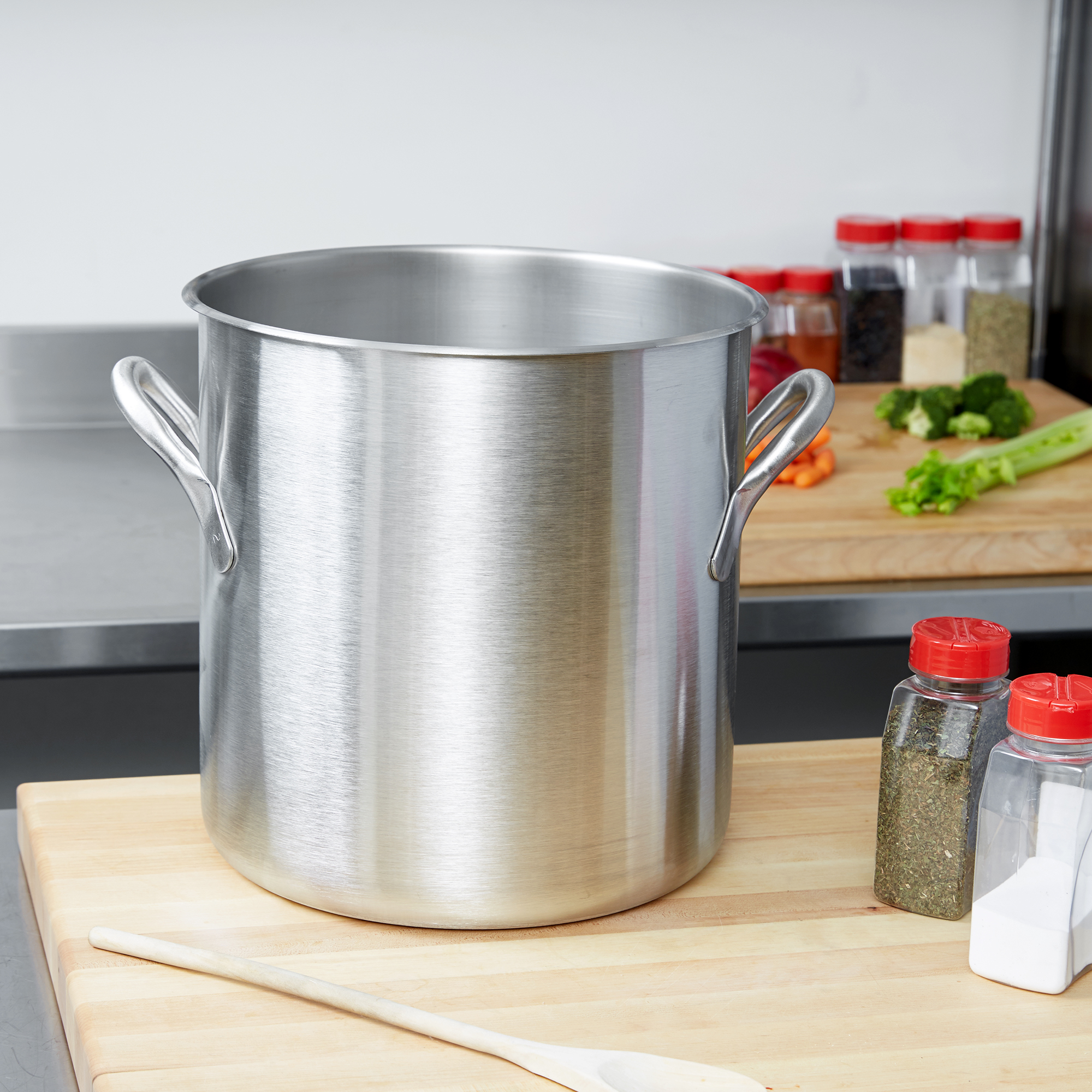 Vollrath, 78620, Stock Pot, 24 Quart, Aluminum, Made In USA