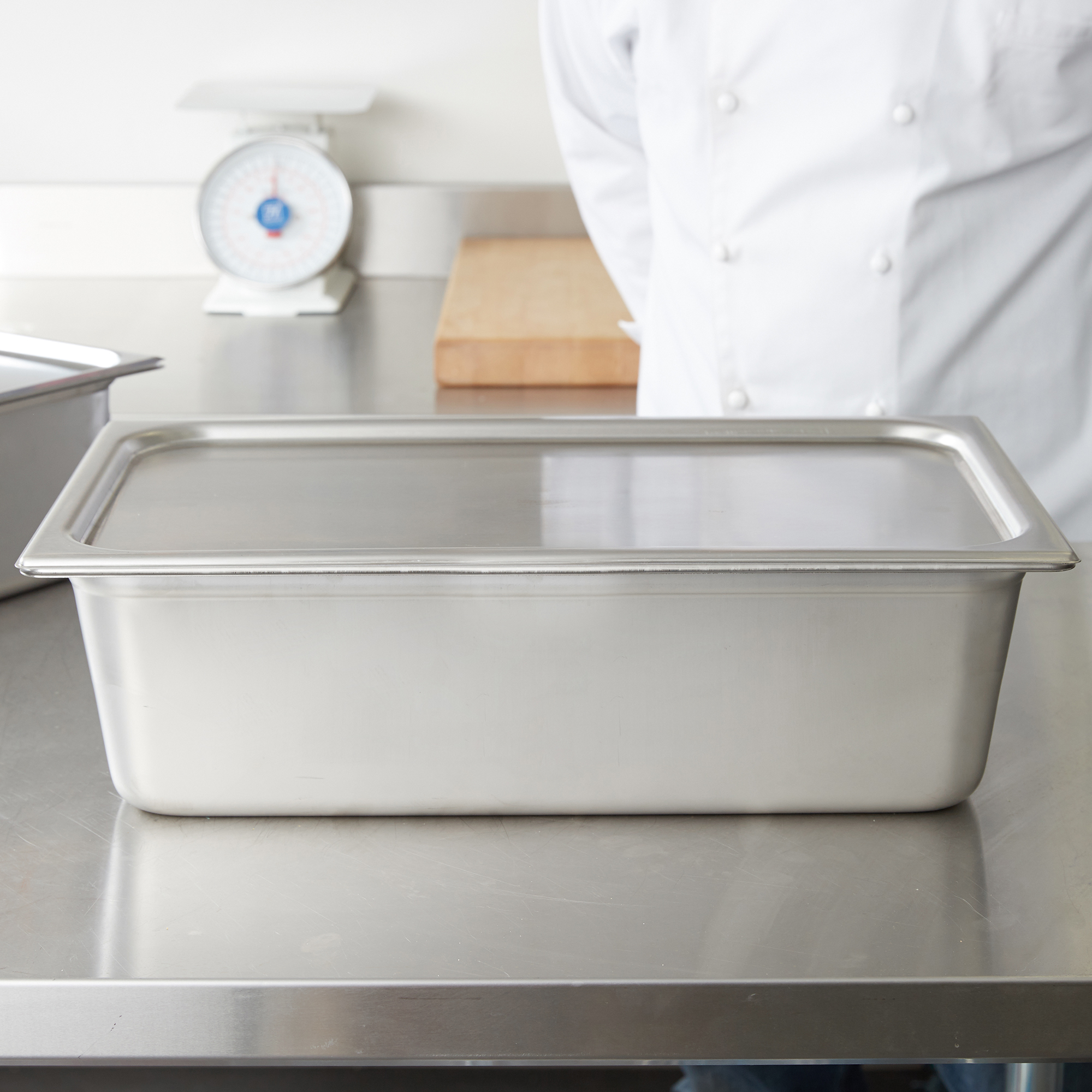 Vollrath, 77450, Steam Table Pan Cover, Stainless Steel, Full Size
