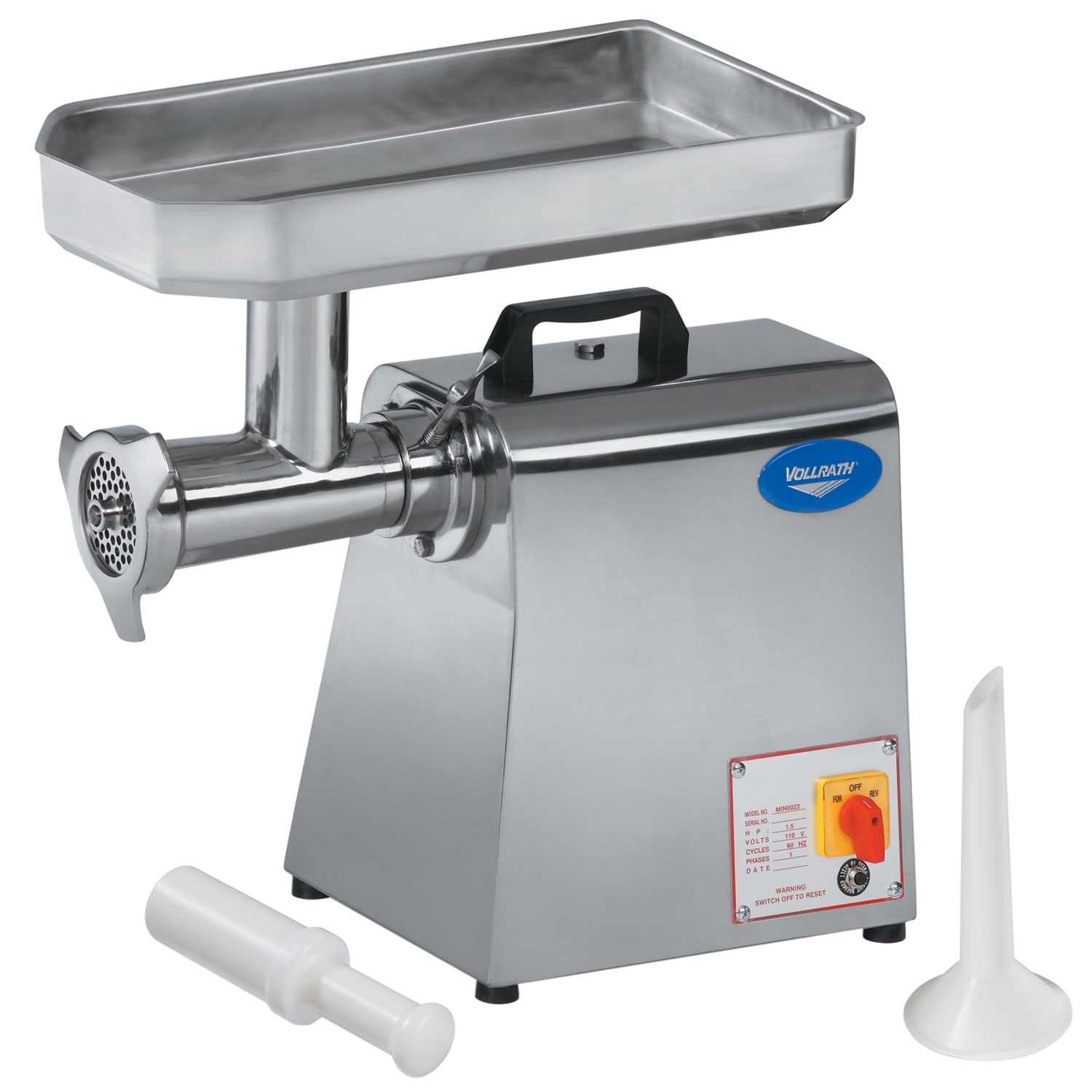 Vollrath, 40744, Meat Grinder, Electric