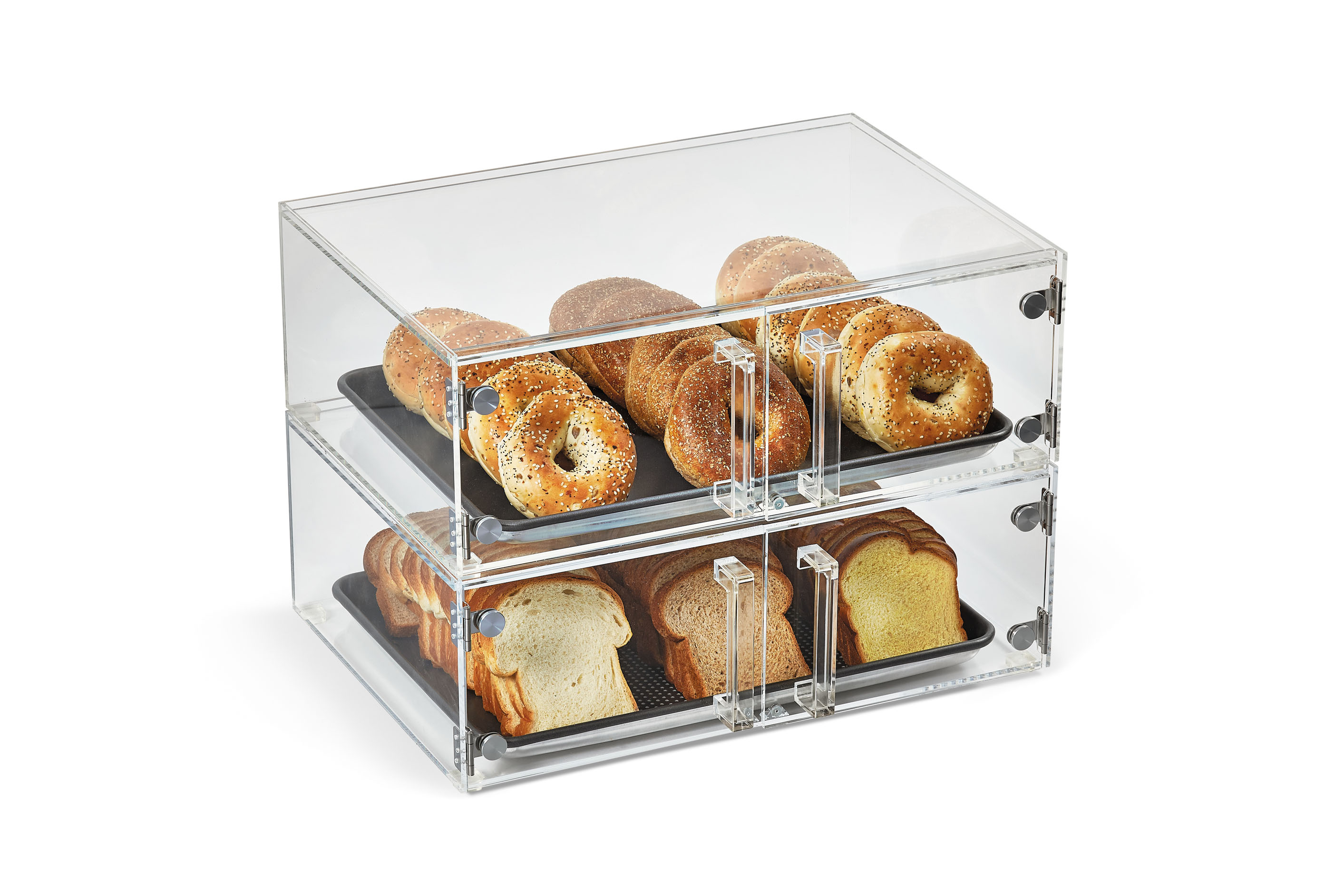 Vollrath, SBC11, Display Case, Non-Refrigerated Countertop, Acrylic Doors, Clear