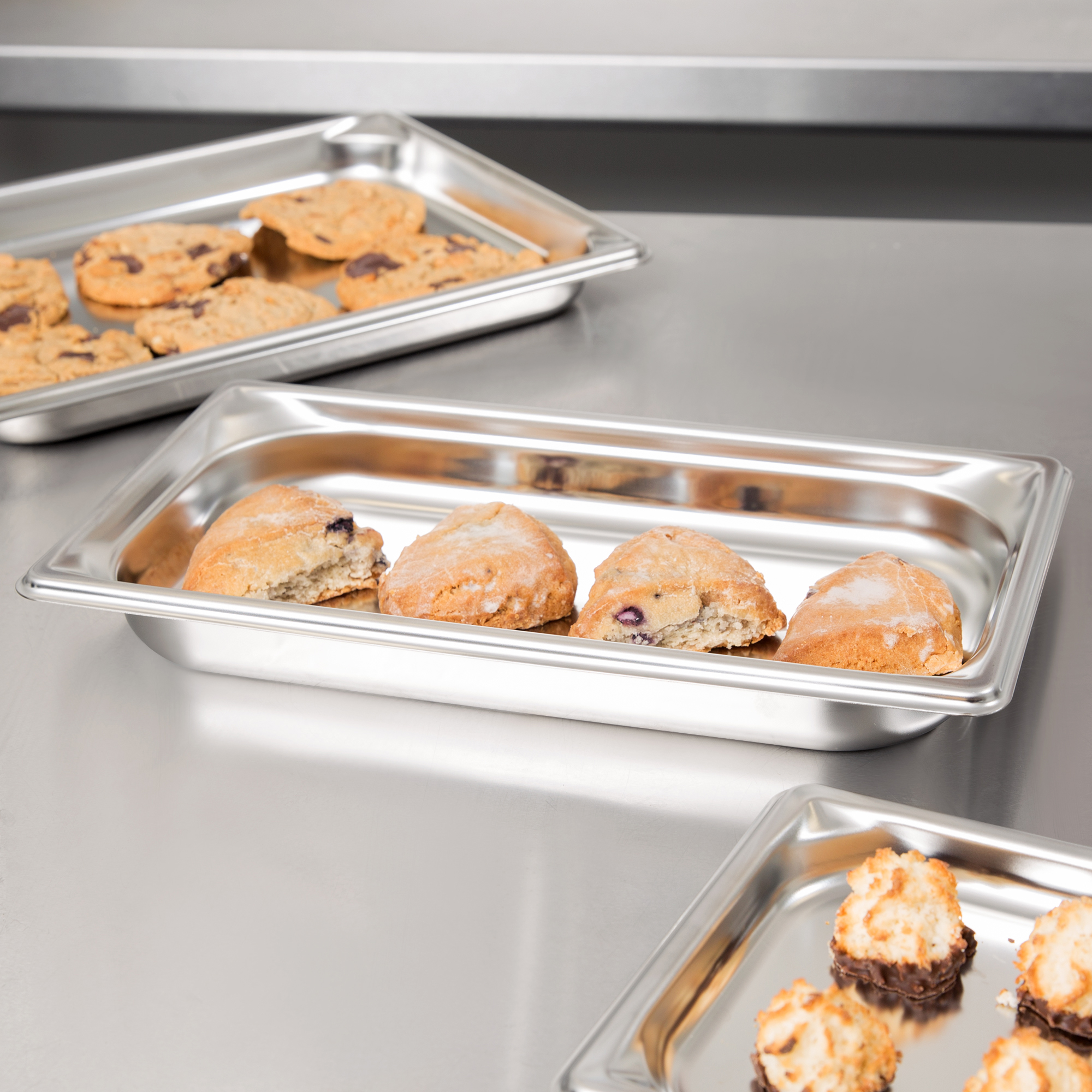 Vollrath, 90312, Steam Table Pan, Stainless Steel, 1/3 Size
