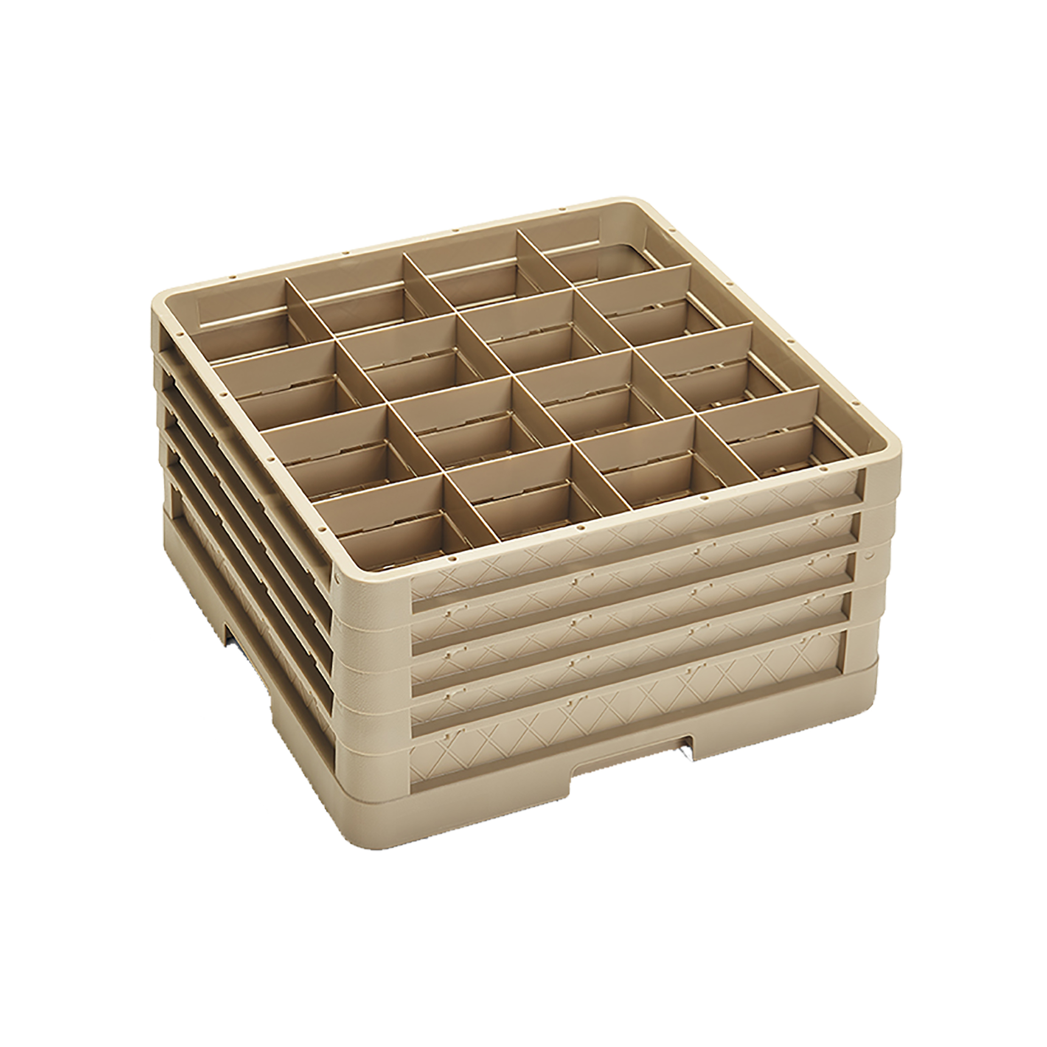 Vollrath, CR4DDDD, Dishwasher Rack, Glass Compartment