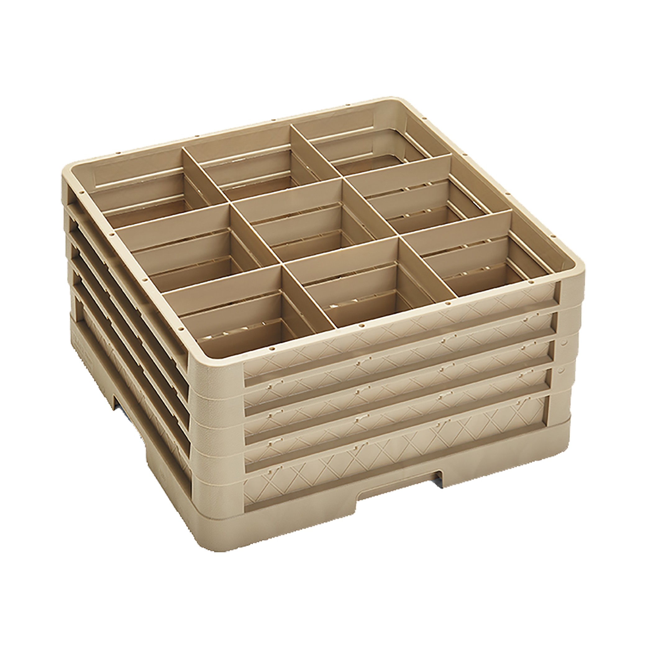 Vollrath, CR10FFFF, Dishwasher Rack, Glass Compartment