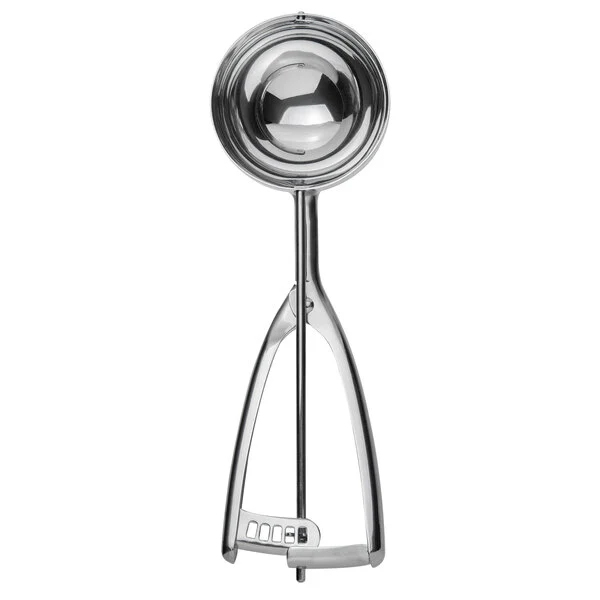 Vollrath, 47150, Disher, Standard Round Bowl, Stainless Steel, 8