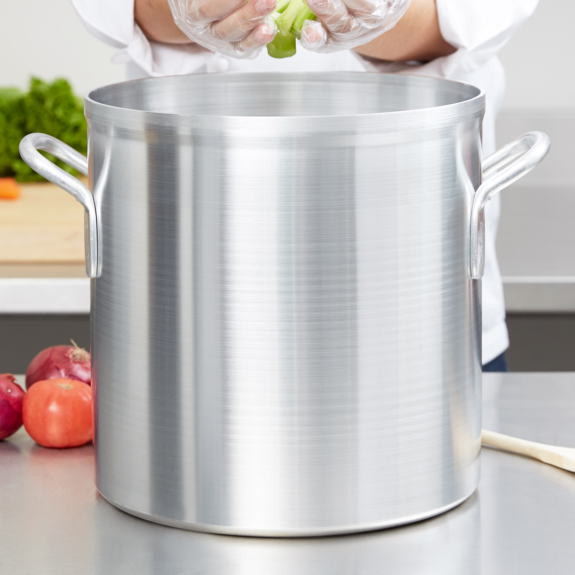 Vollrath, 67524, Stock Pot, 24 Quart, Aluminum, Made In USA