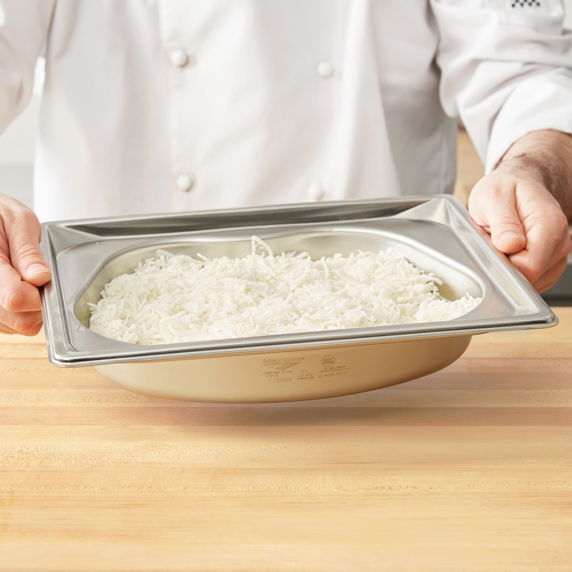 Vollrath, 3102120, Steam Table Pan, Stainless Steel