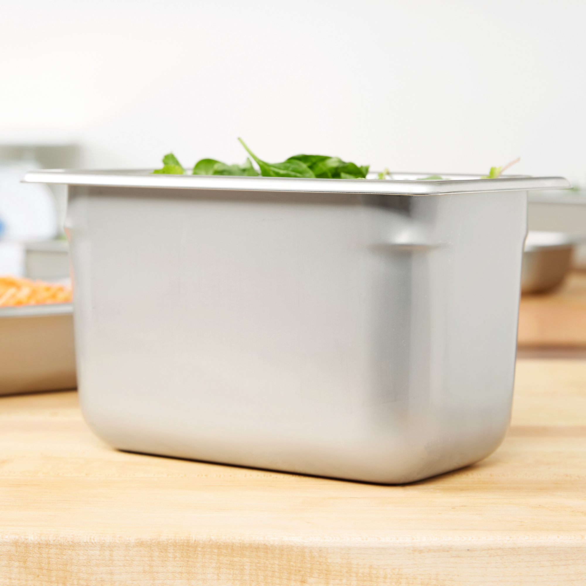 Vollrath, S10066, Steam Table Pan, Stainless Steel, 1/4 Size