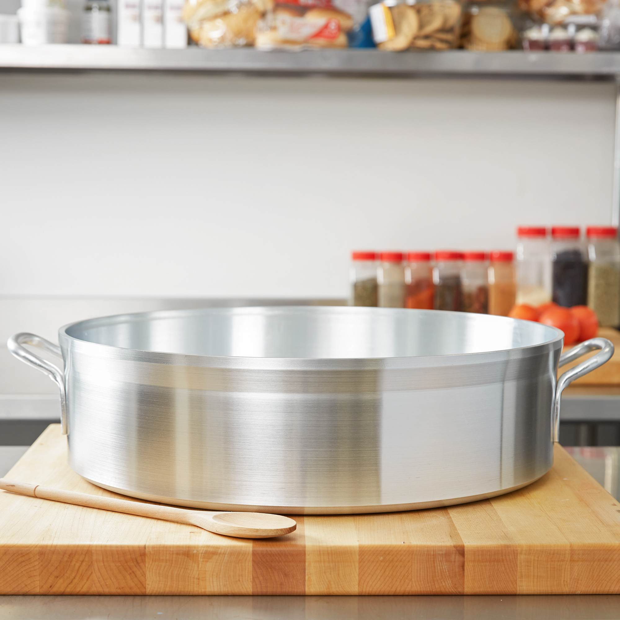Vollrath, 67228, Brazier Pan, 28 Quart, Aluminum, Made In USA