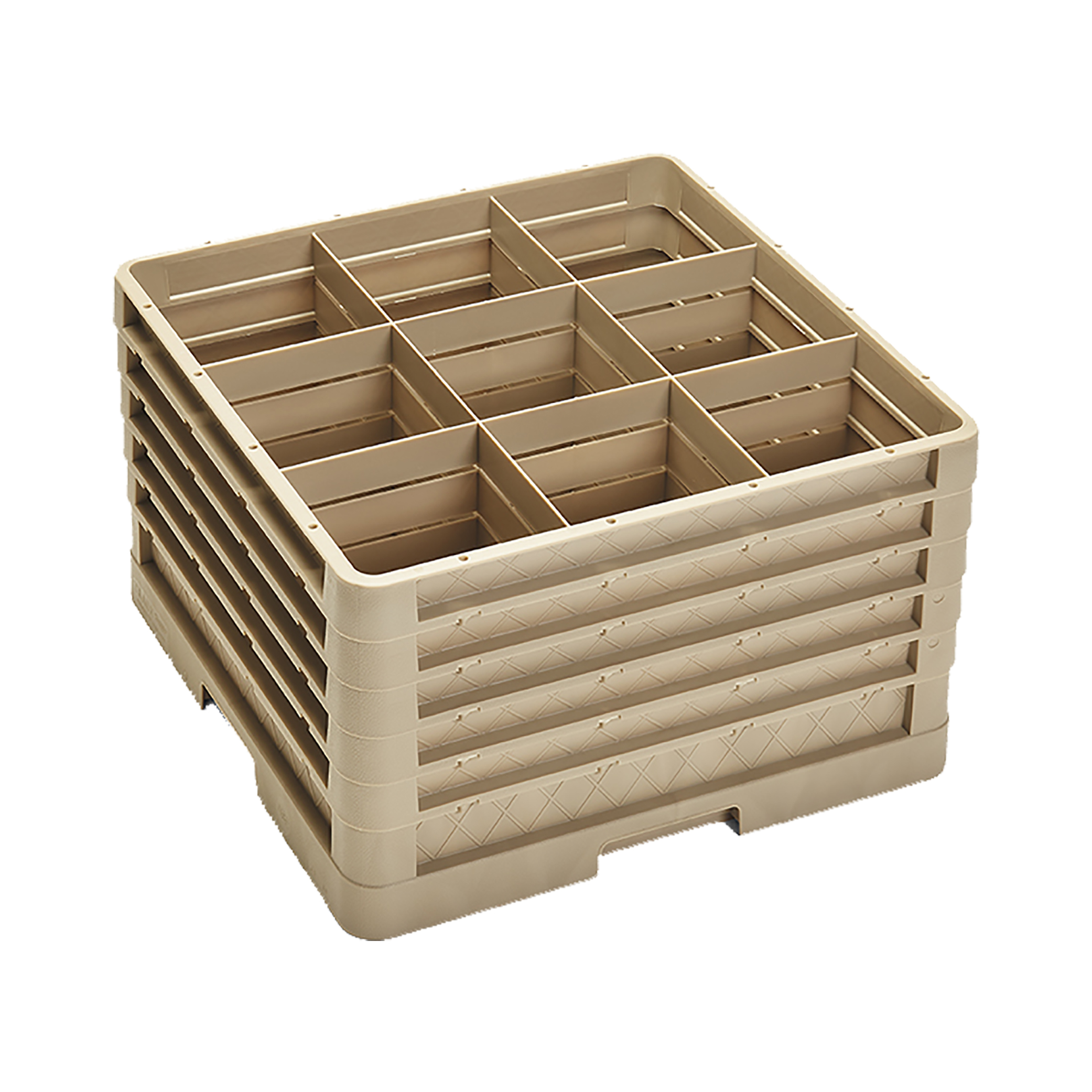 Vollrath, CR10FFFFF, Dishwasher Rack, Glass Compartment
