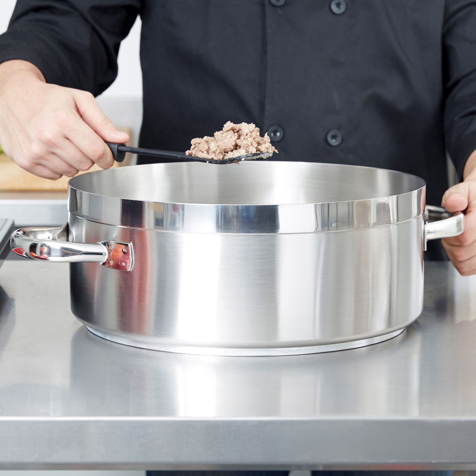 Vollrath, 3315, Brazier Pan, 15 Quart, Aluminum