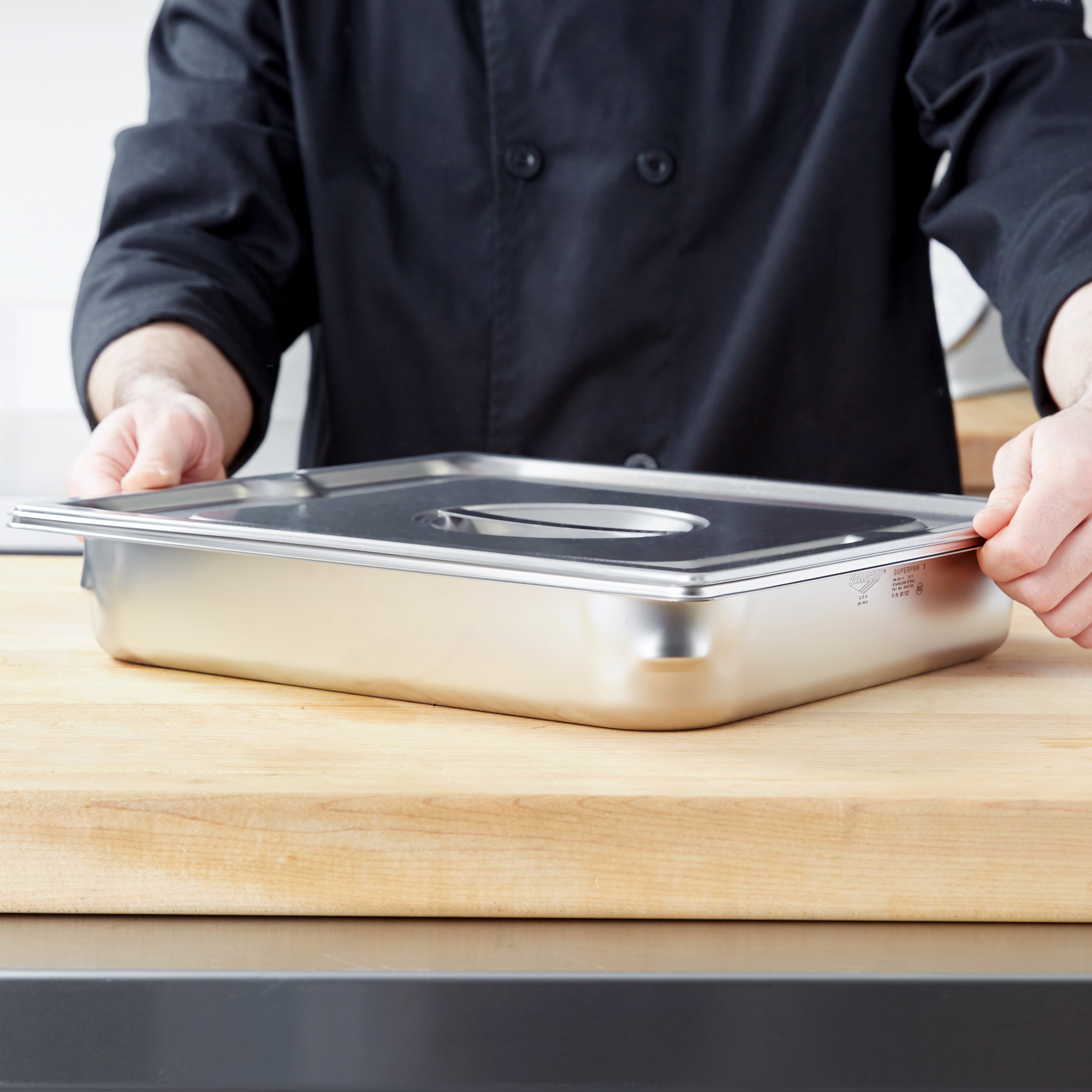 Vollrath, 93110, Steam Table Pan Cover, Stainless Steel