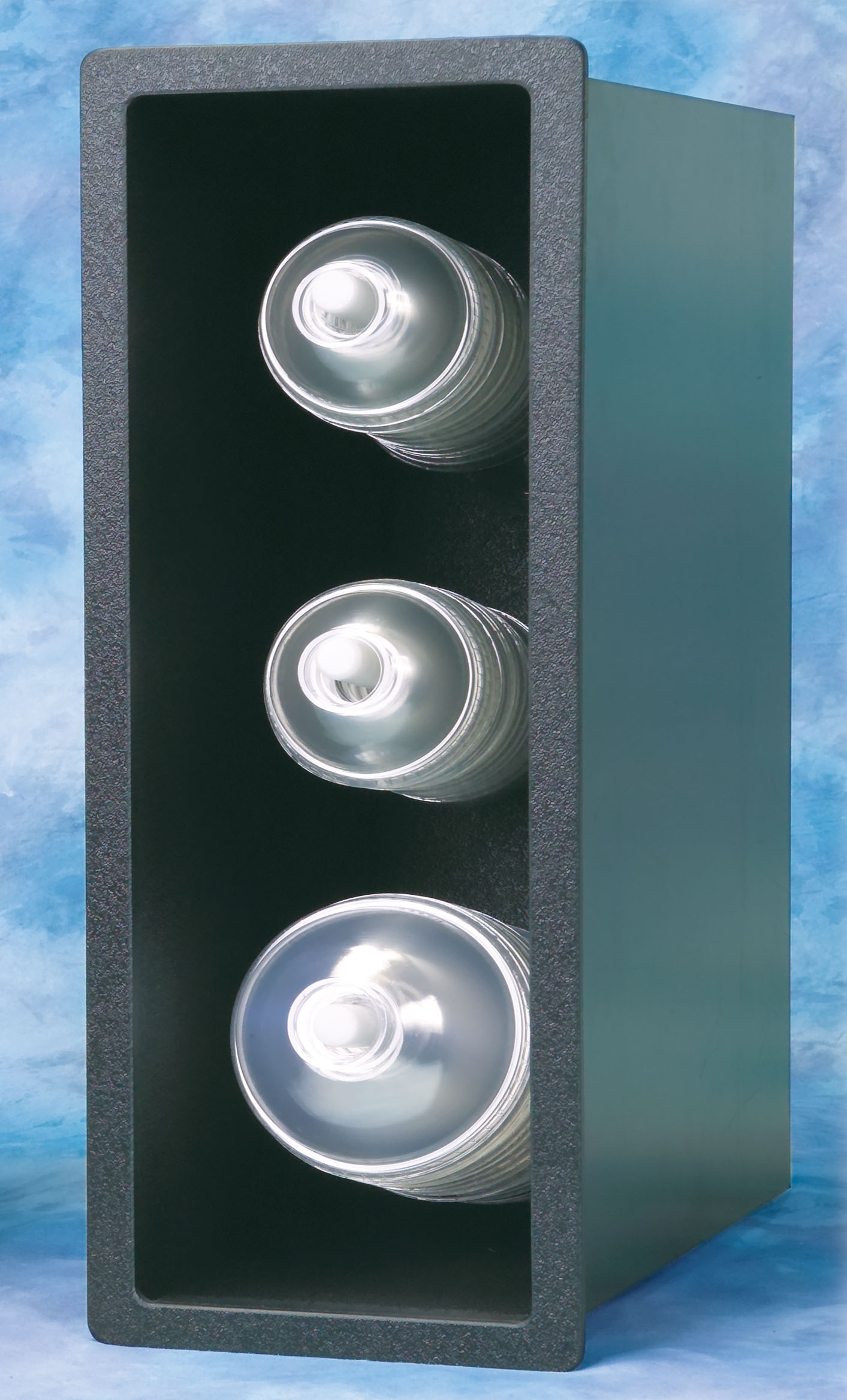 Vollrath, FMDL-3V, Lid Dispenser, In-Counter