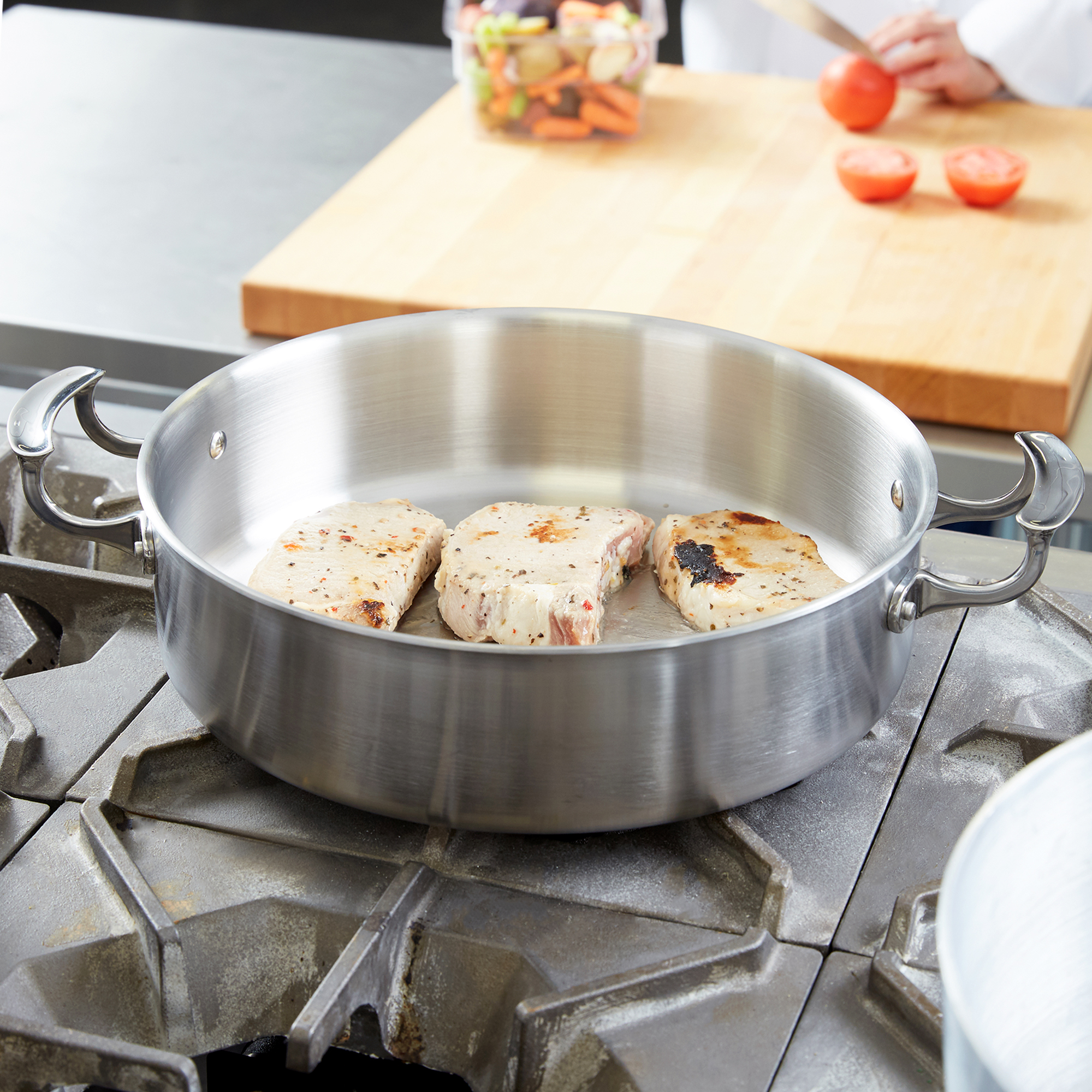 Vollrath, 49425, Brazier Pan, 6-5/16 Quart, Aluminum