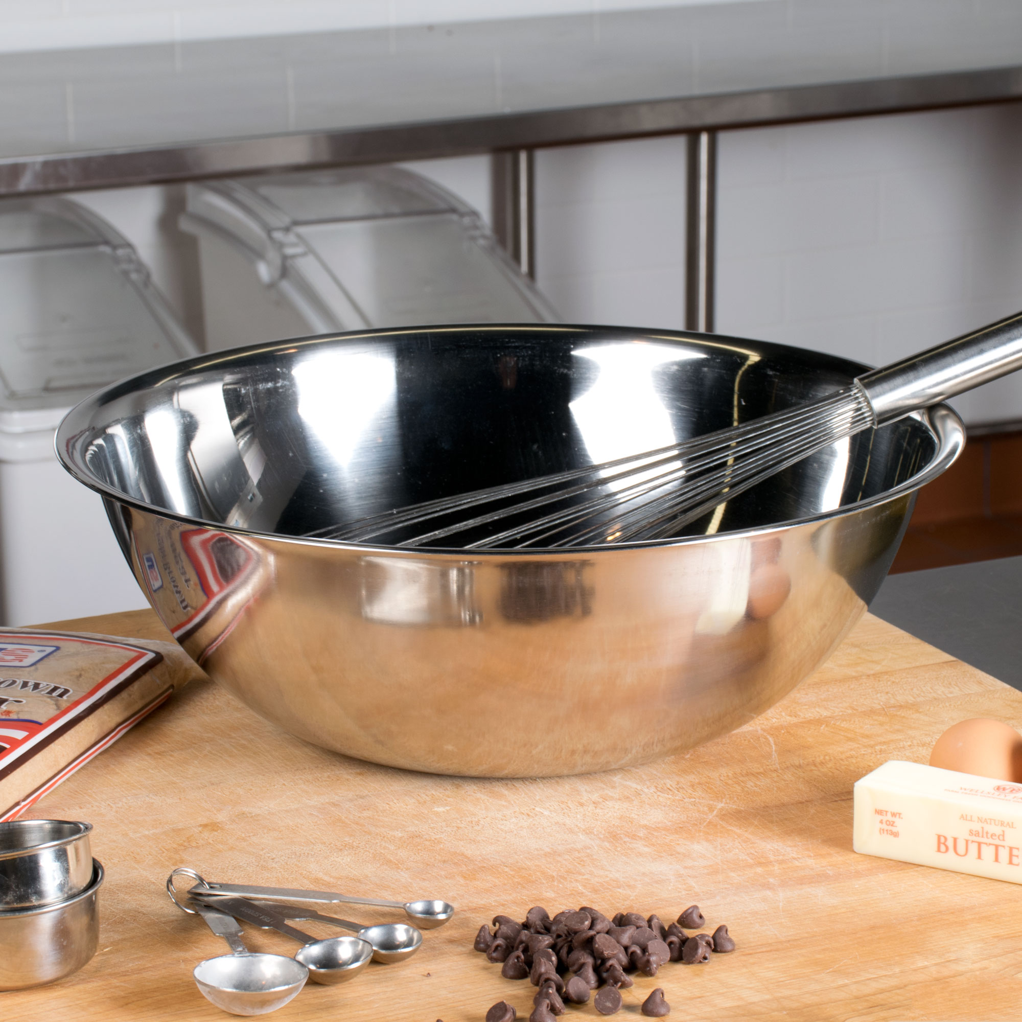 Vollrath, 47943, Mixing Bowl, Metal, 13 Quart, 16