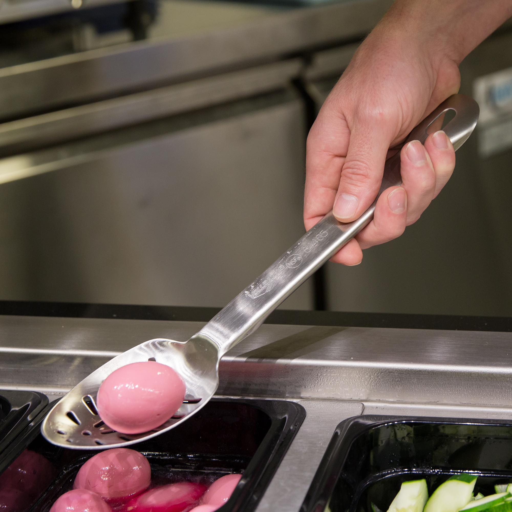 Vollrath, 64405, Serving Spoon, Slotted, Stainless Steel