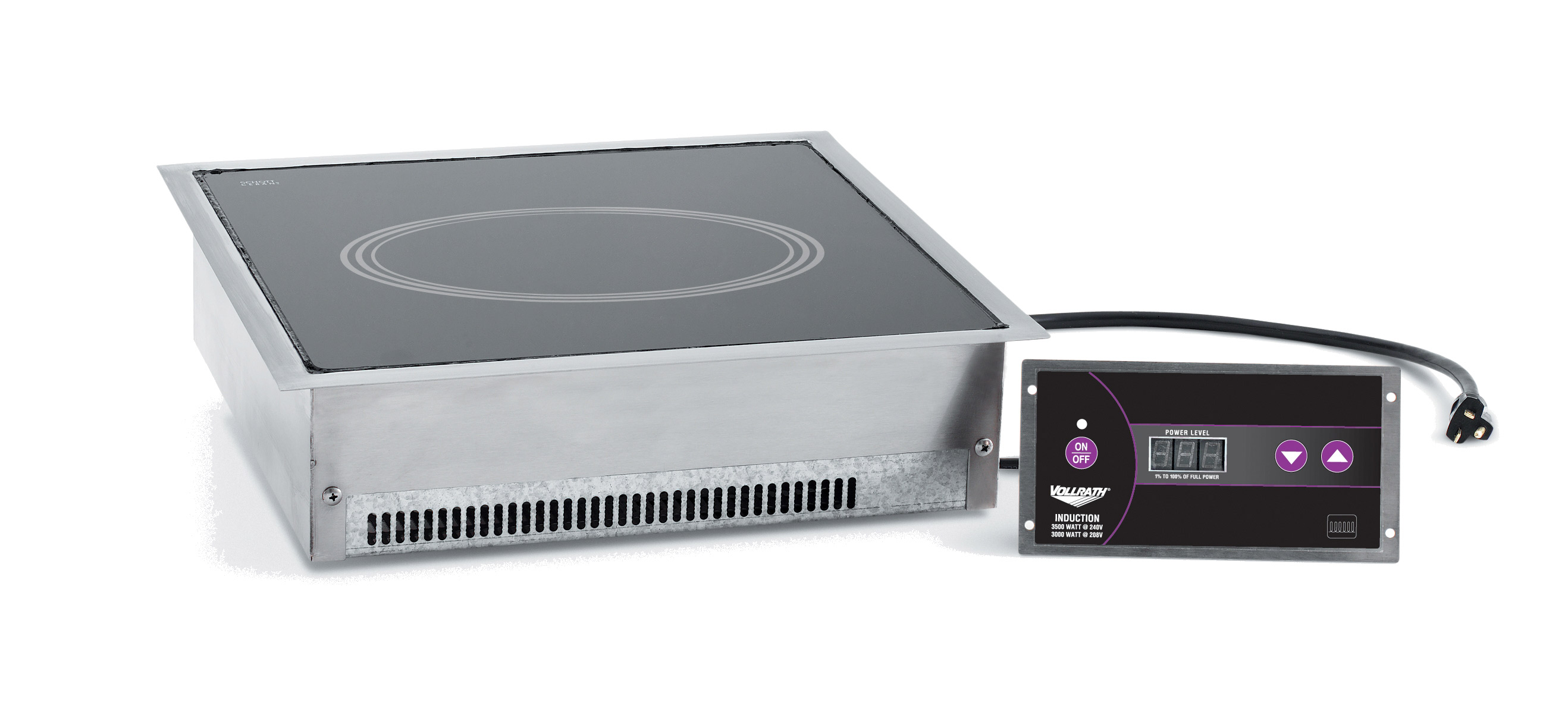 Vollrath, 69521, Induction Range, Built-In / Drop-In