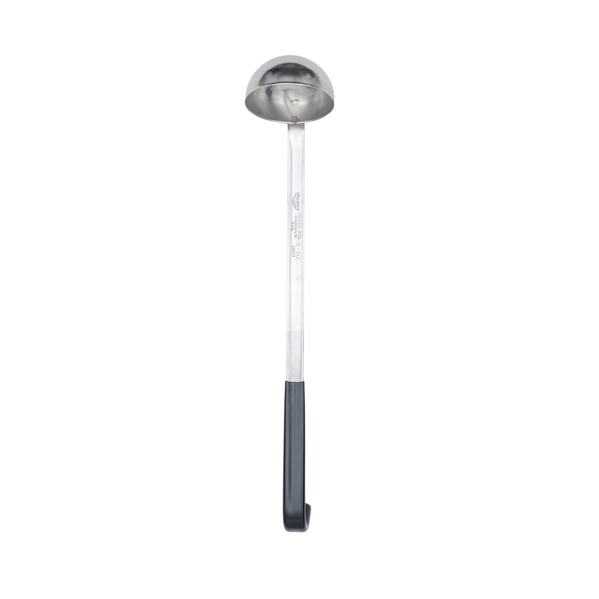 Vollrath, 58033, Ladle, Serving, Solid, Black