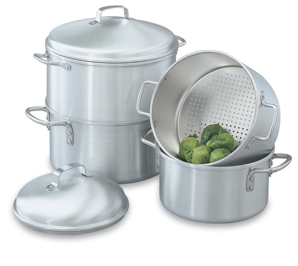 Vollrath, 68123, Steamer Basket / Boiler Set
