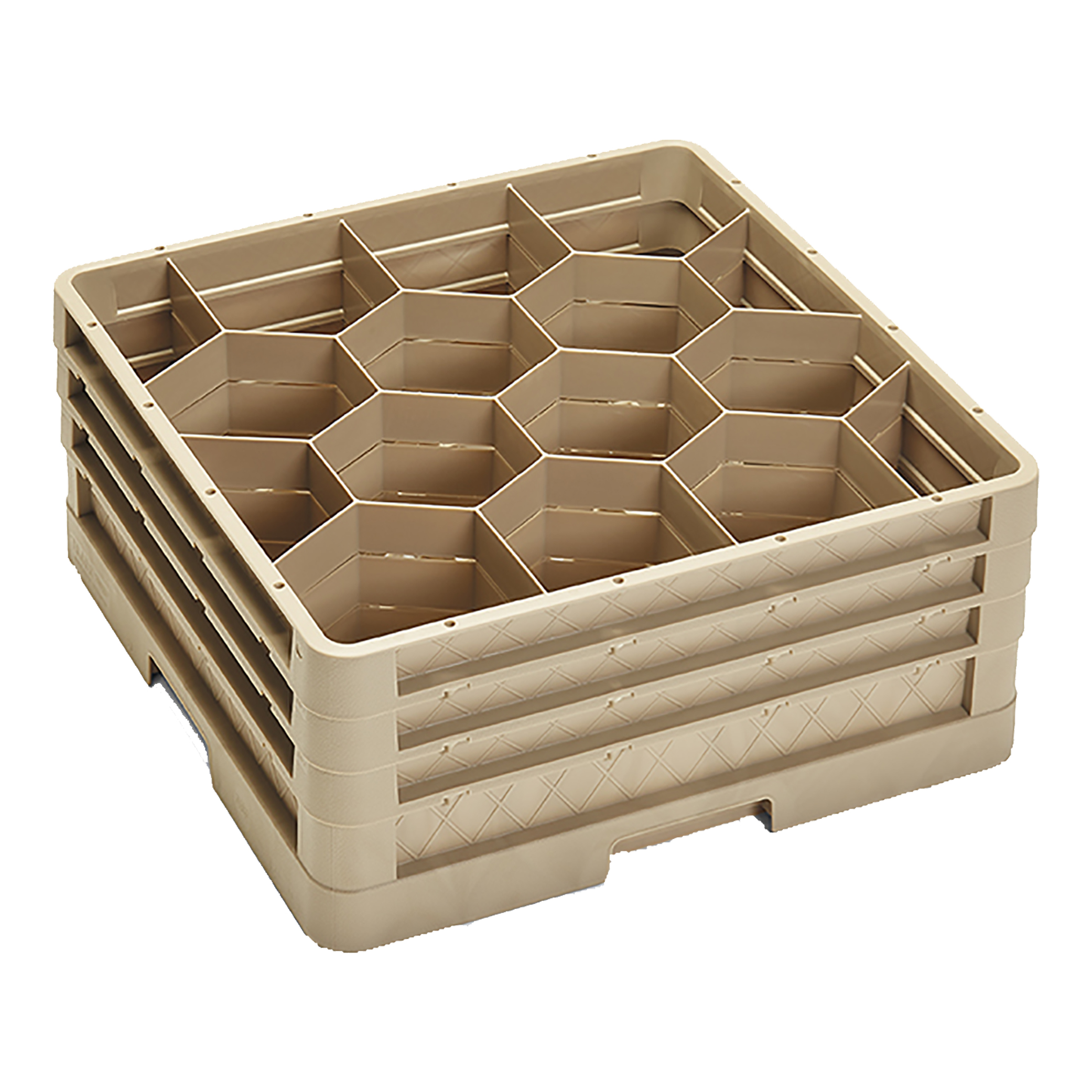 Vollrath, CR18JJJ, Dishwasher Rack, Glass Compartment