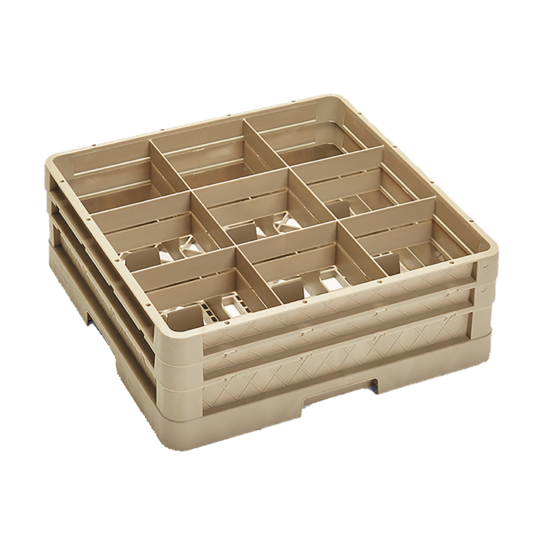Vollrath, CR10FF, Dishwasher Rack, Glass Compartment
