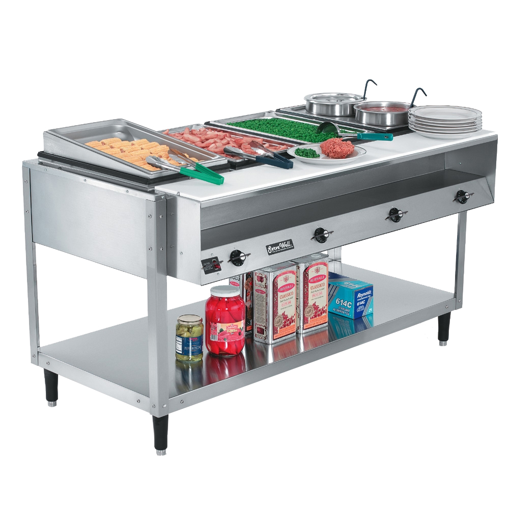 Vollrath, 38004, Serving Counter, Hot Food, Electric, 120V, 60-11/16