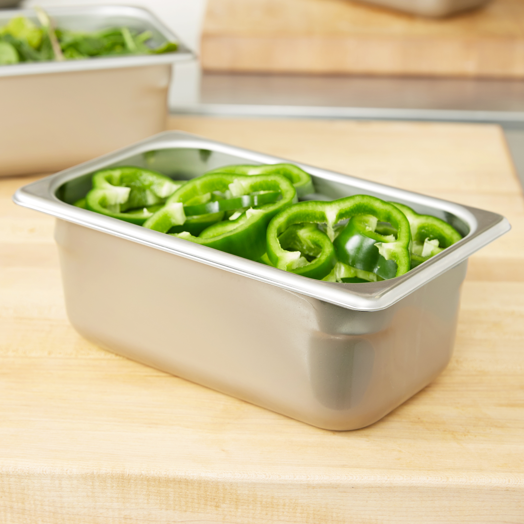 Vollrath, S10064, Steam Table Pan, Stainless Steel, 1/4 Size
