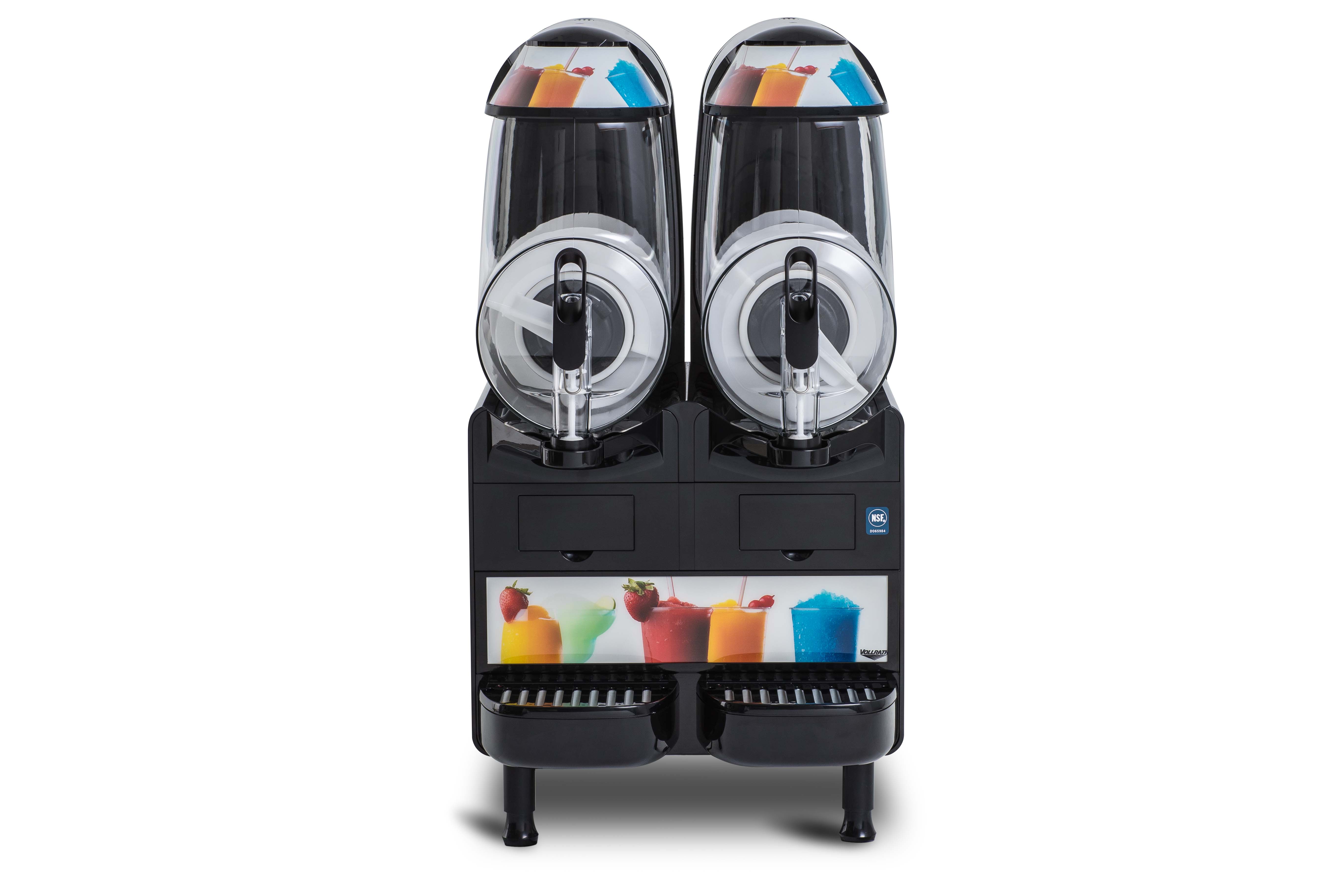 Vollrath, VCBF128-37, Frozen Drink Machine, Non-Carbonated, Bowl Type, 2.64 Gallons