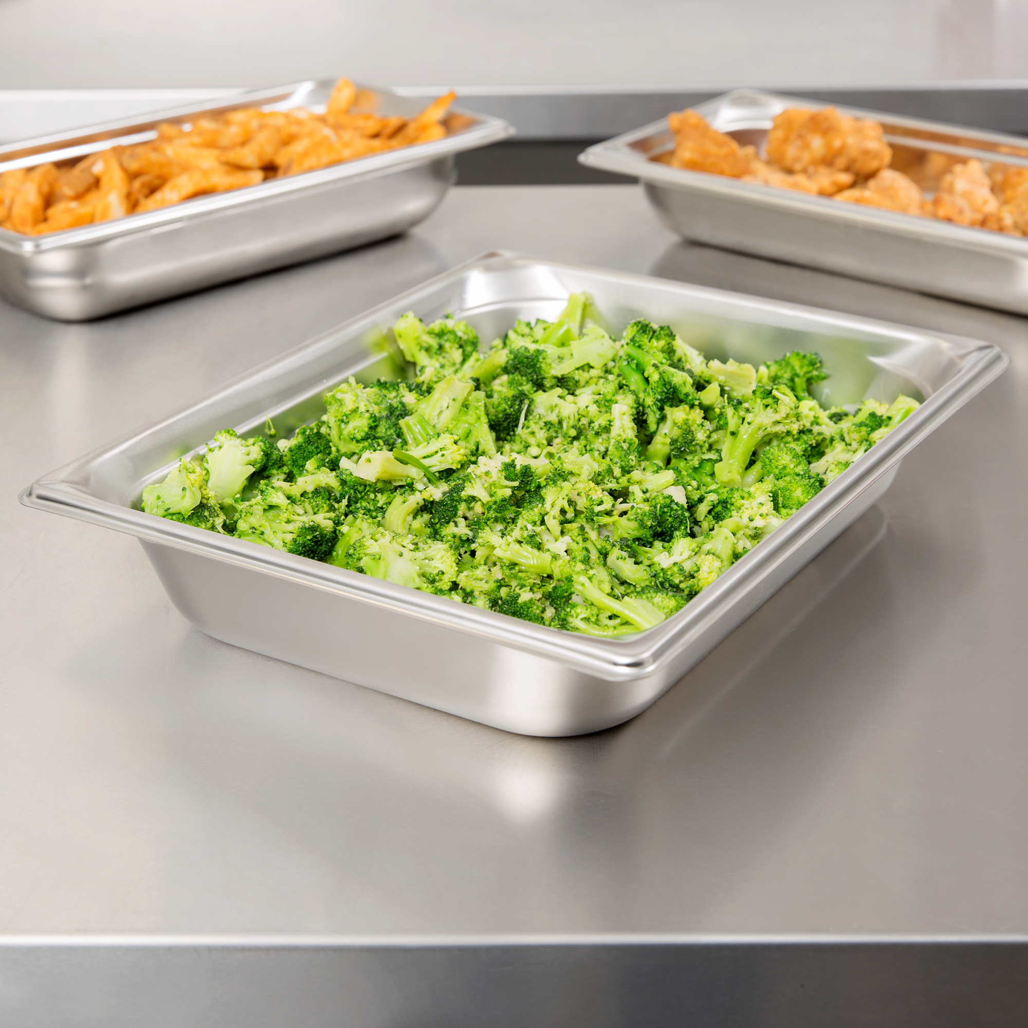 Vollrath, 30222, Steam Table Pan, Stainless Steel, 1/2 Size