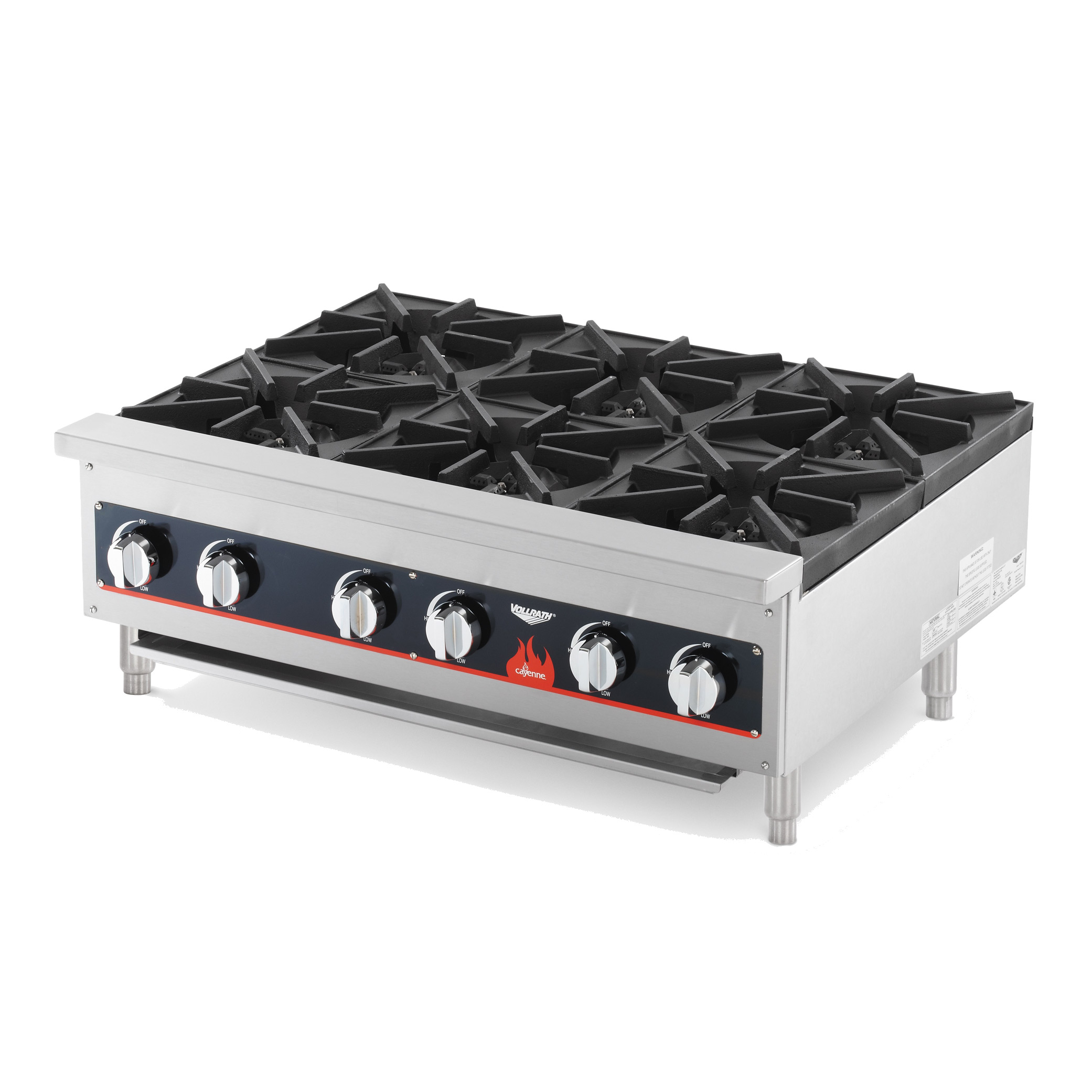 Vollrath, 40738, Hotplate, Countertop, Gas