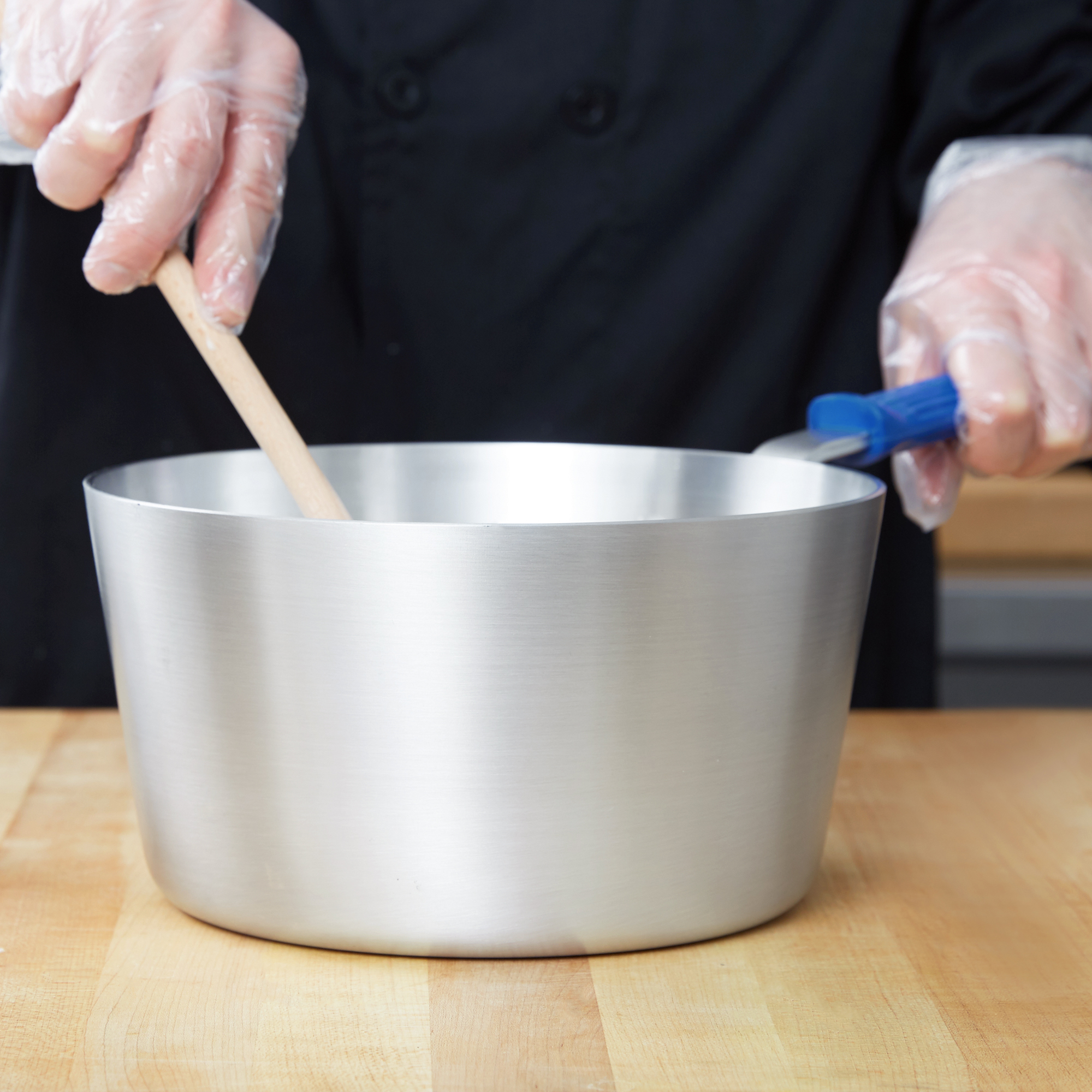 Vollrath, 434412, Sauce Pan, 4-1/2 Quart, Aluminum Alloy, Tapered