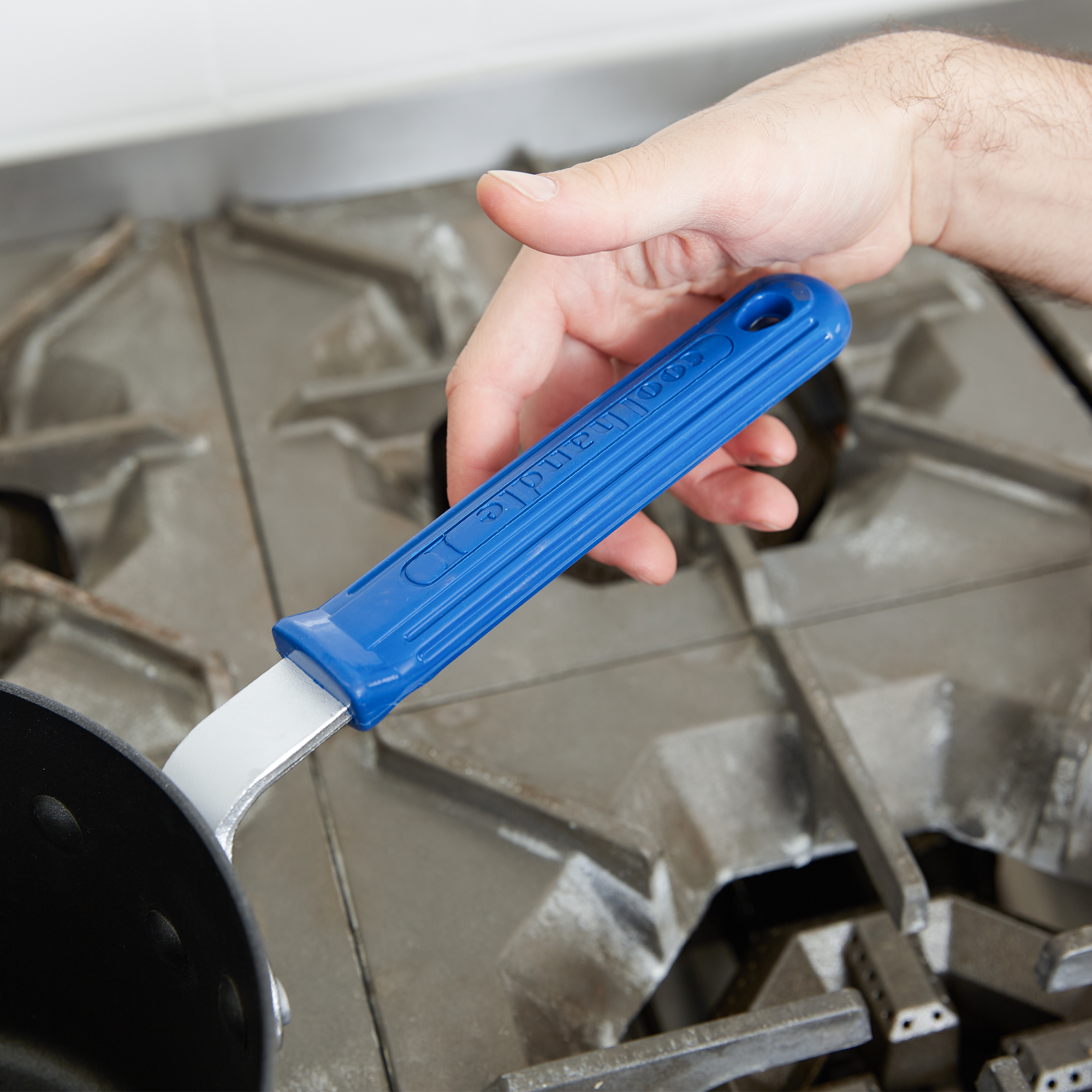 Vollrath, 3009, Pot & Pan Handle Grip, Silicone, Blue