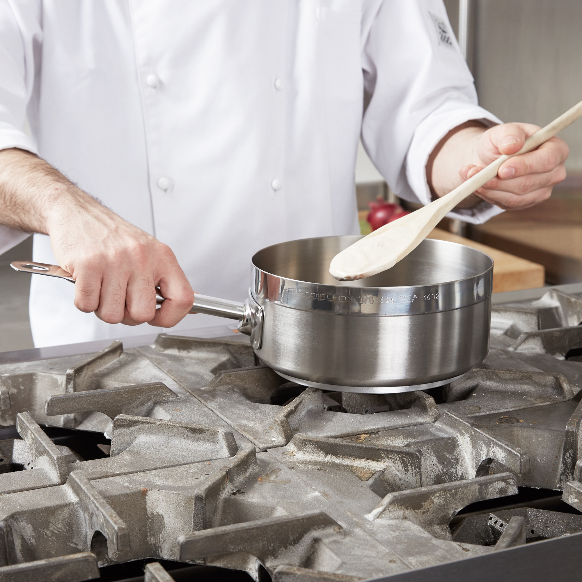 Vollrath, 3602, Saute Pan, 2-1/2 Quart, Aluminum, Non-Insulated