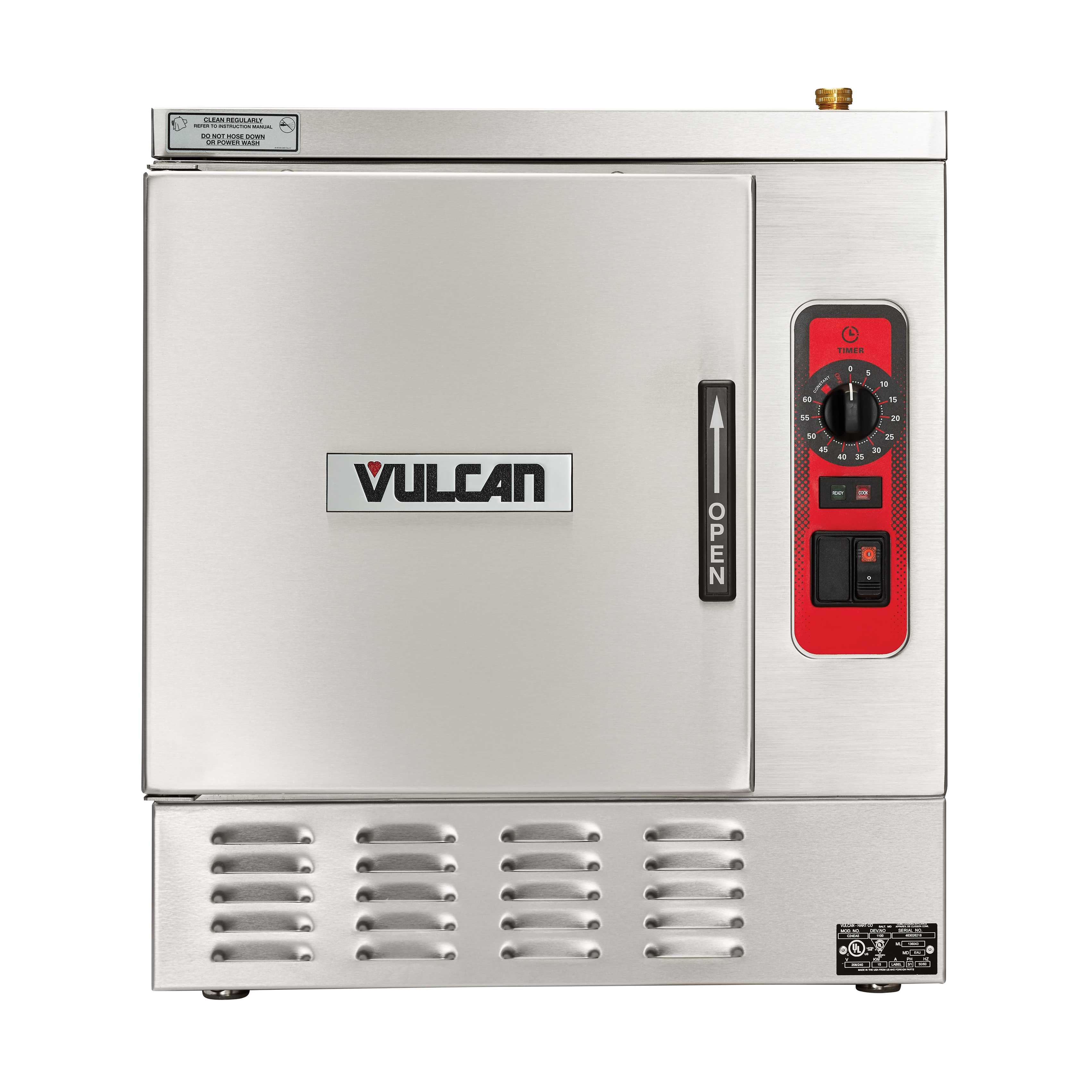 Vulcan, C24EA3-PLUS, Steamer, Convection, Countertop
