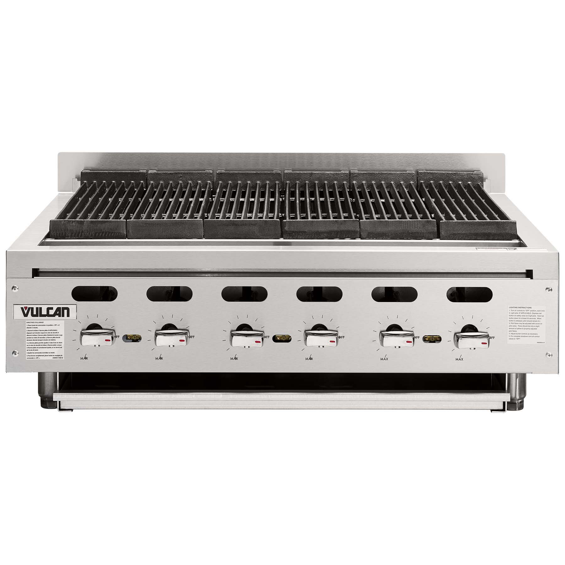 Vulcan, VACB25, Charbroiler, Gas, Countertop