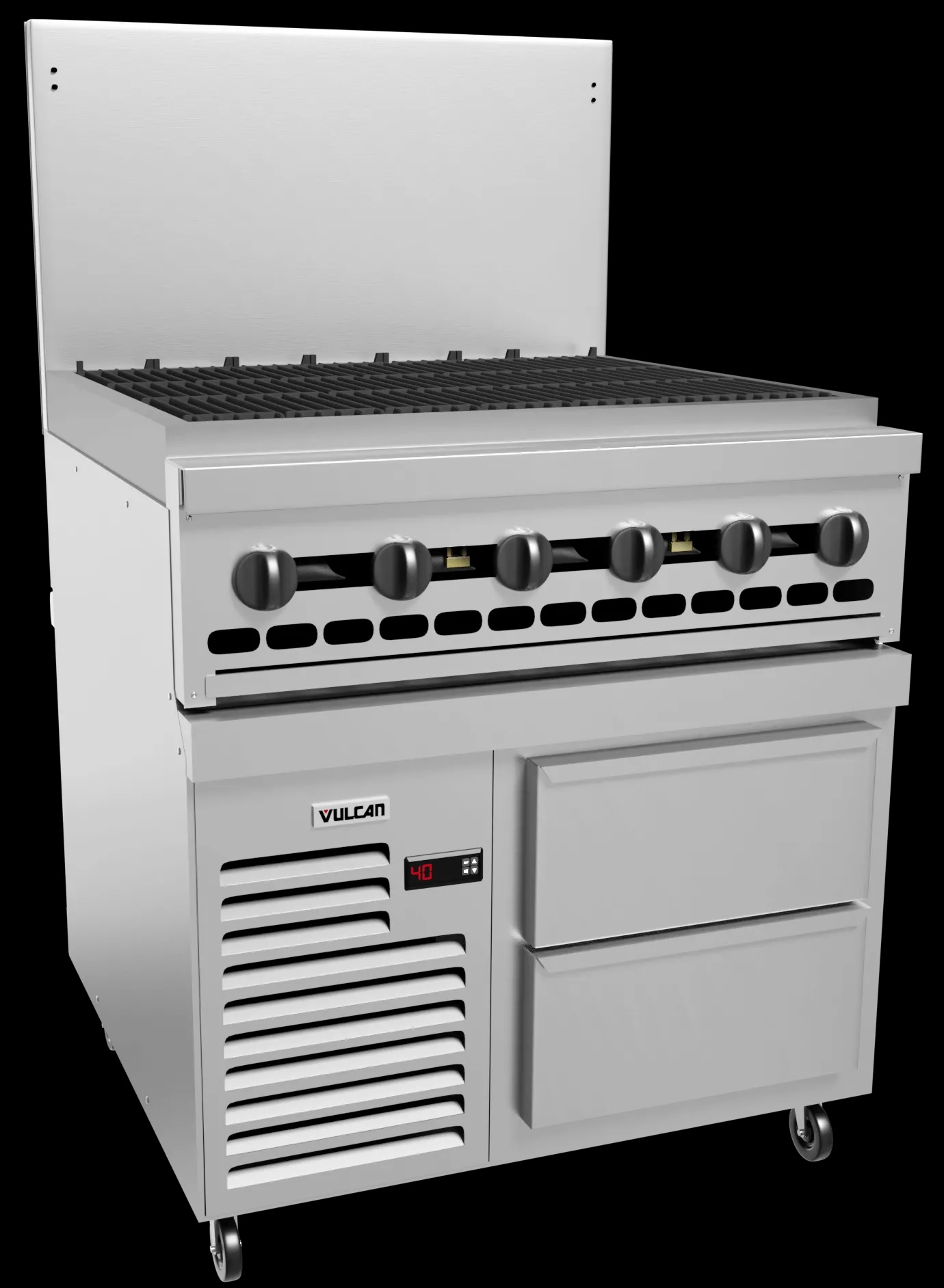 Vulcan, 36R-36CBN, Charbroiler, Gas