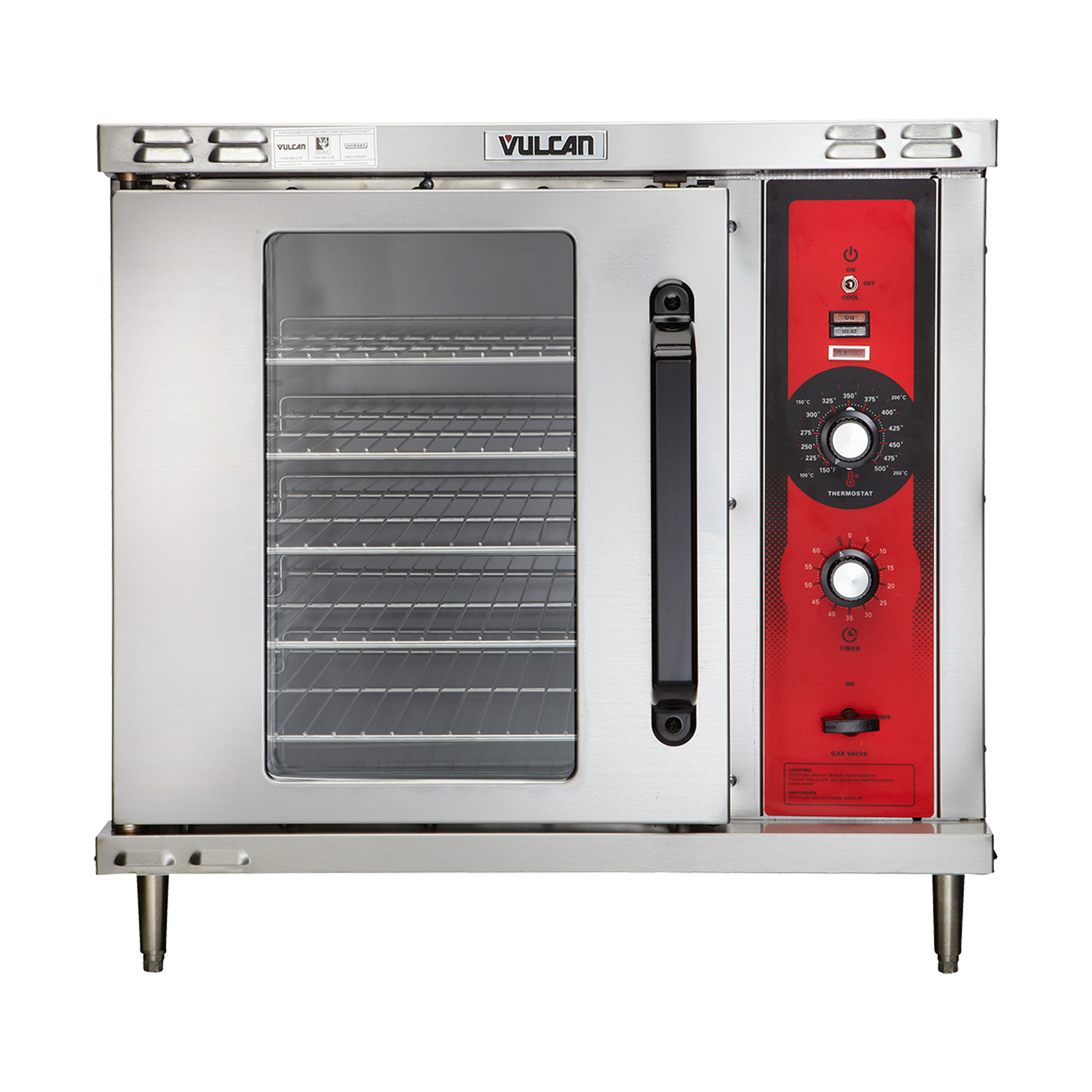 Vulcan, GCO2D, Convection Oven, Gas